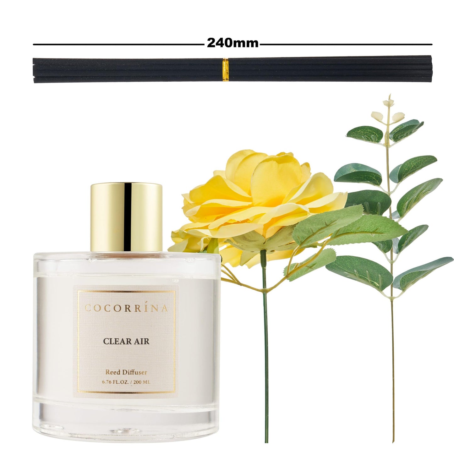 Cocorrína Clean Linen Reed Diffuser 6.7oz