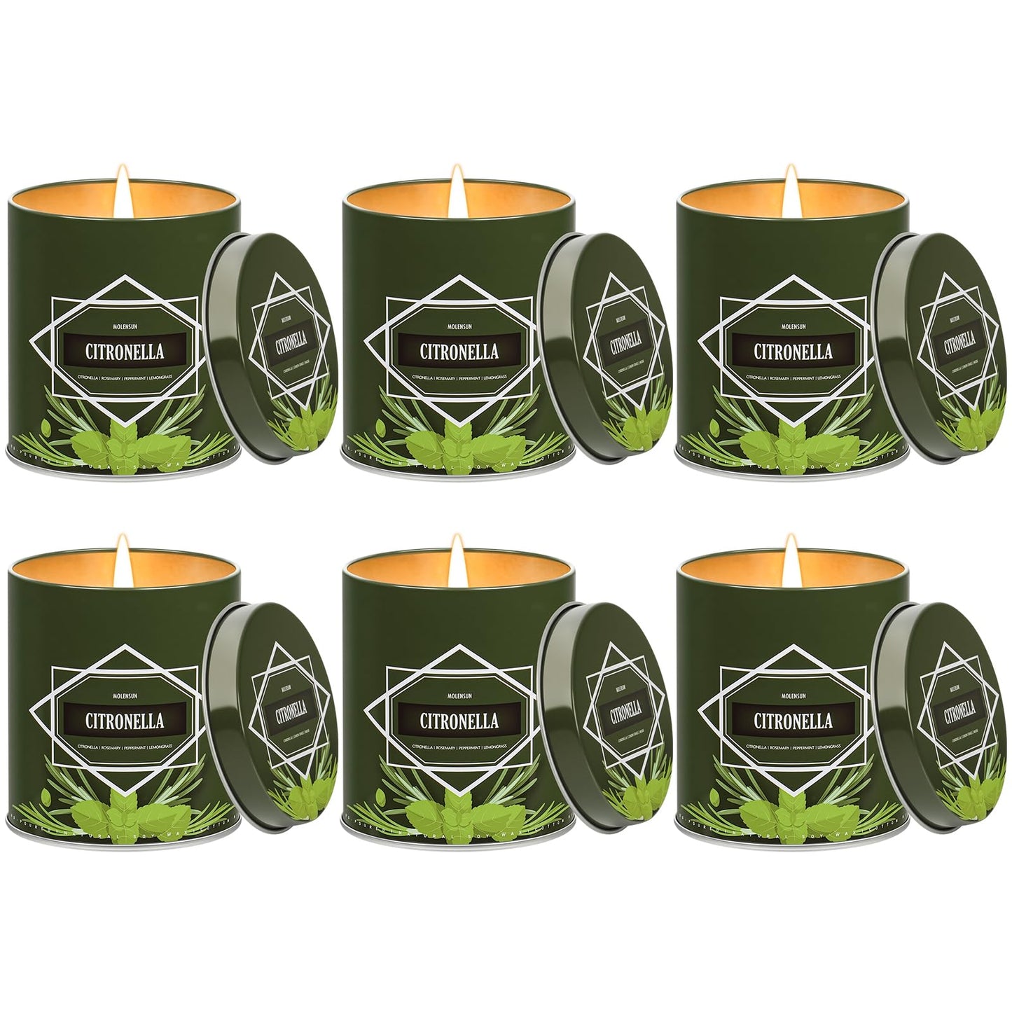 Fall Candles – 36oz (4×9oz) Soy Candles