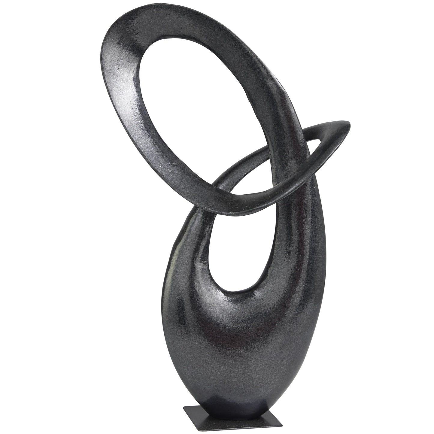 Deco 79 Abstract Sculpture 62" Black