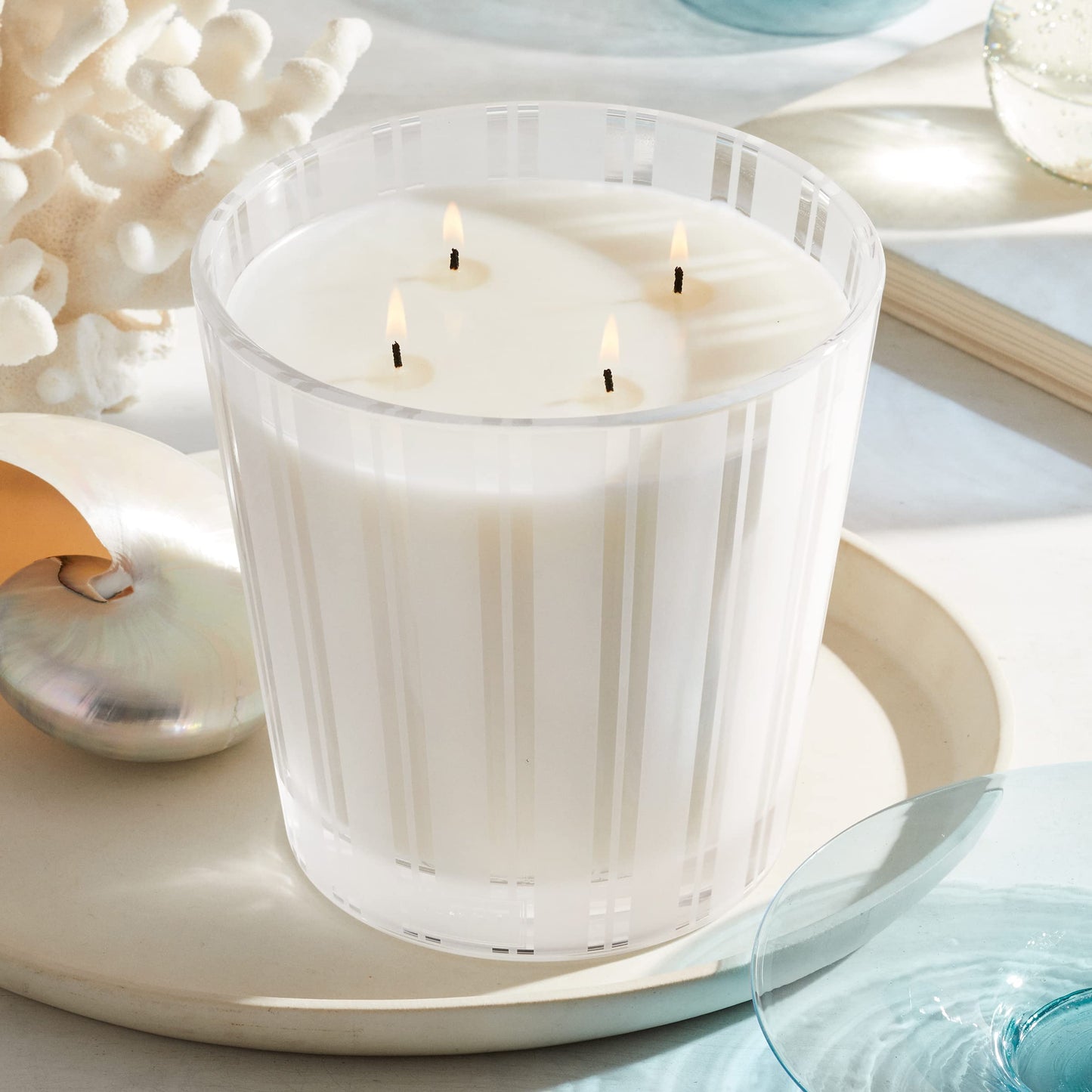 NEST Moroccan Amber 4-Wick Candle, 43.7 oz