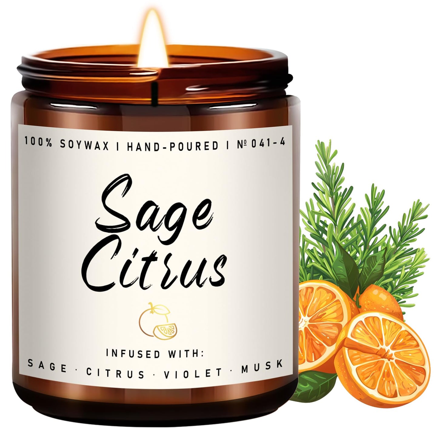 Auelife 4-Pack Fall Scented Candles