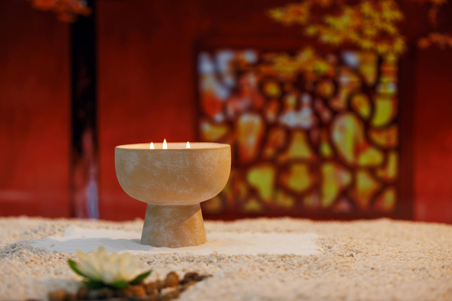 BLUEME 6-Wick Bergamot & Musk Candle