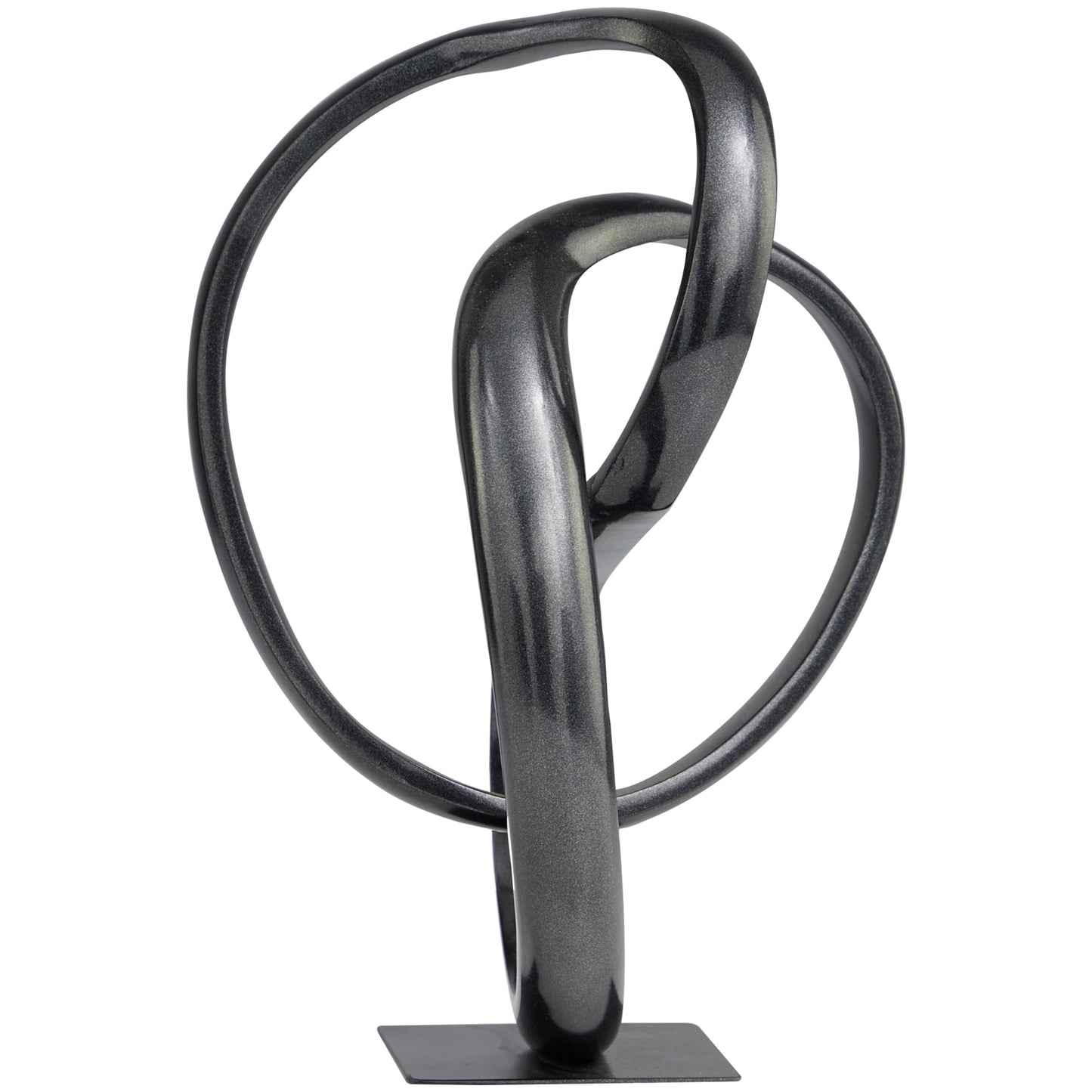Deco 79 Abstract Sculpture 62" Black