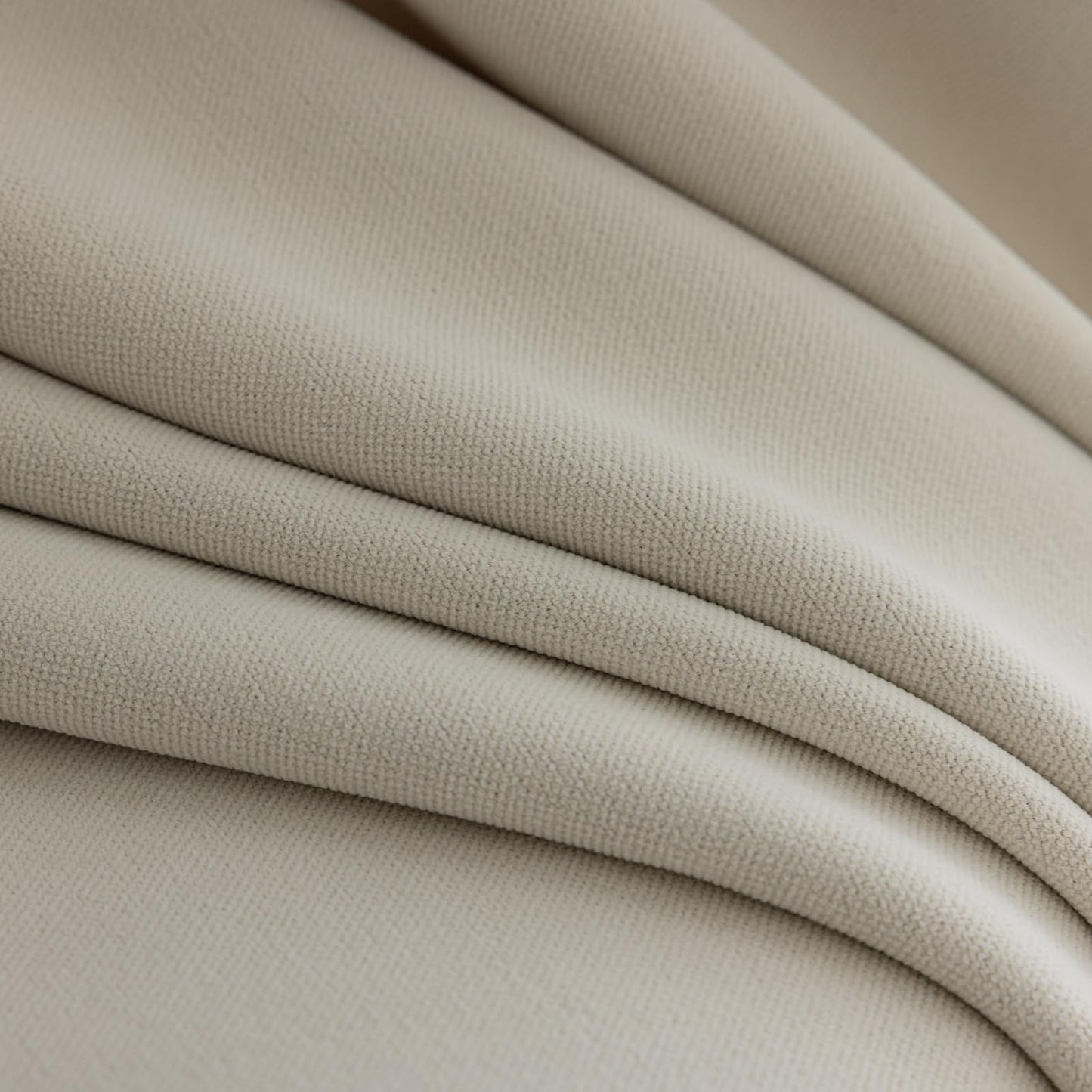 Beige Pinch Pleat Curtains 50x84