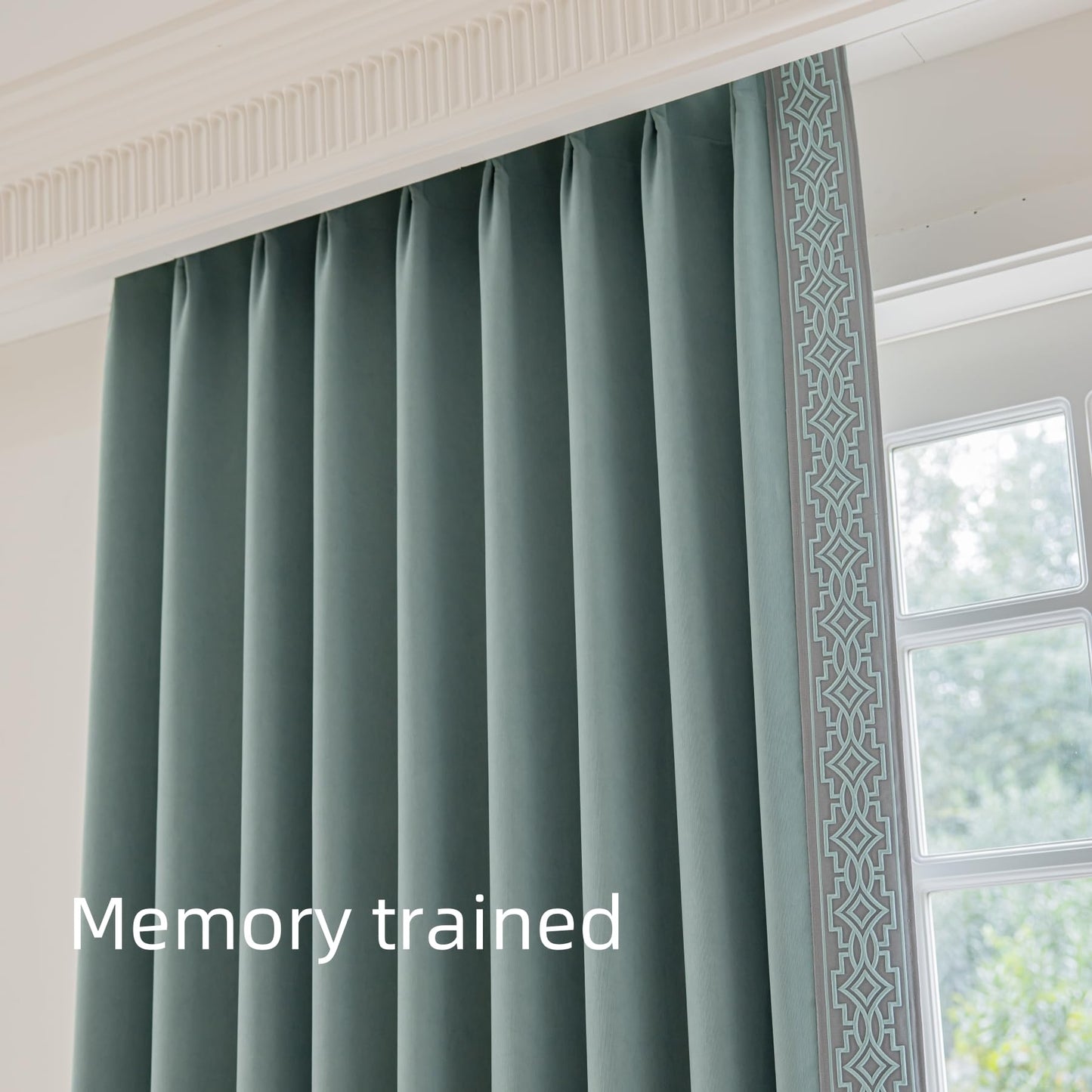 Teal Blackout Pinch Pleat Drapes – 52"x84", 2 Panels