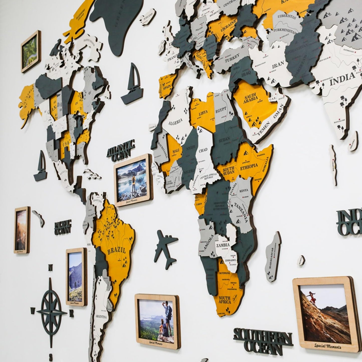 3D LED World Map – Medium