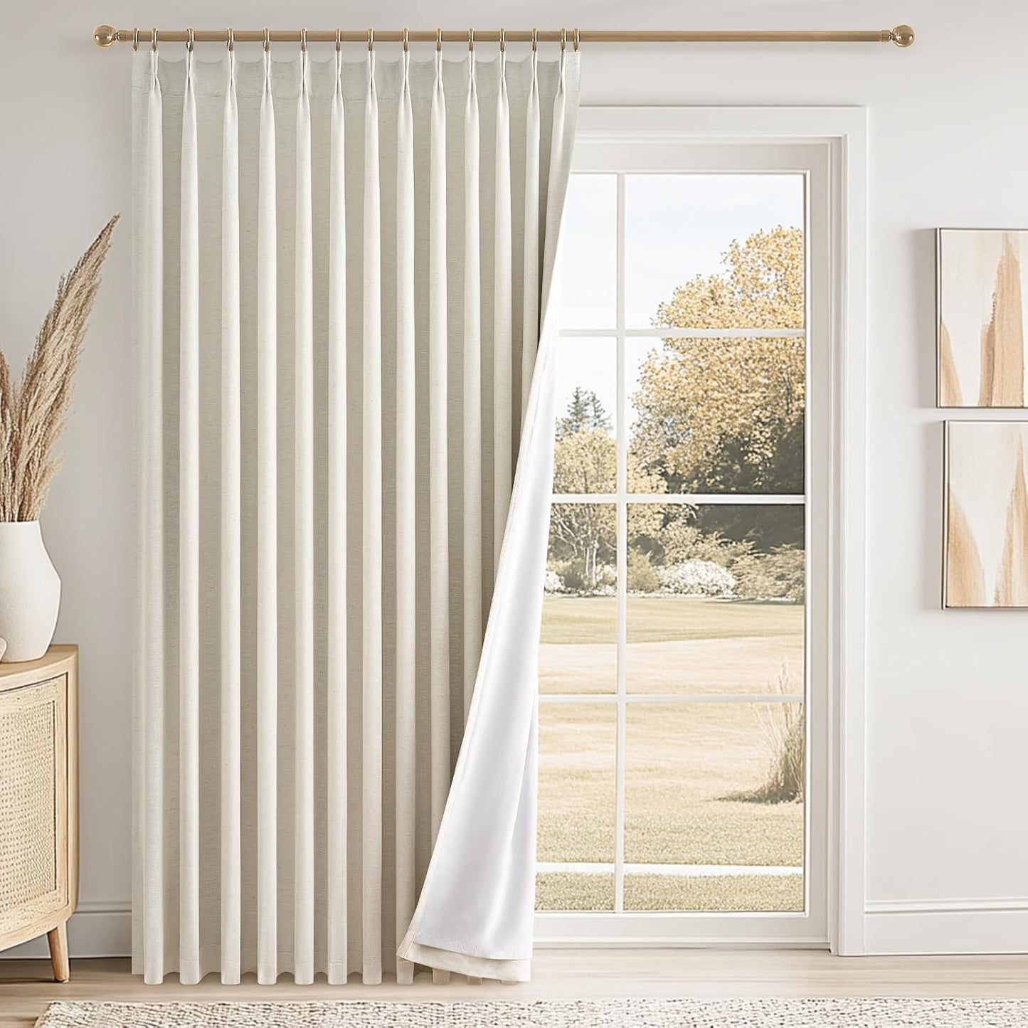Topfinel Blackout Curtain 72x108, 1 Panel