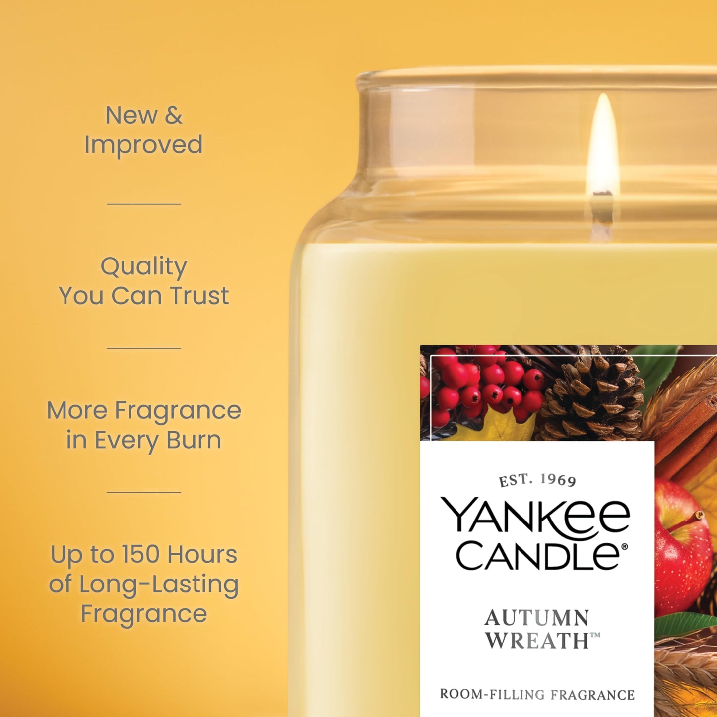 Yankee Candle Spiced Pumpkin, 22oz