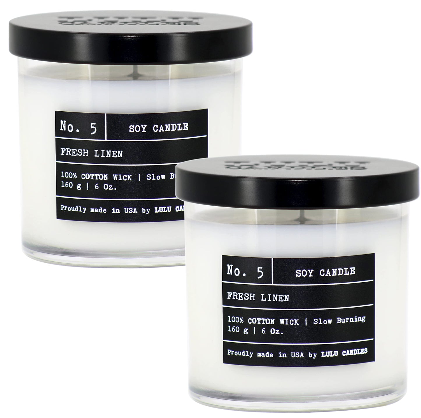 Lulu Jasmine, Oud & Sandalwood Candle, 62 oz