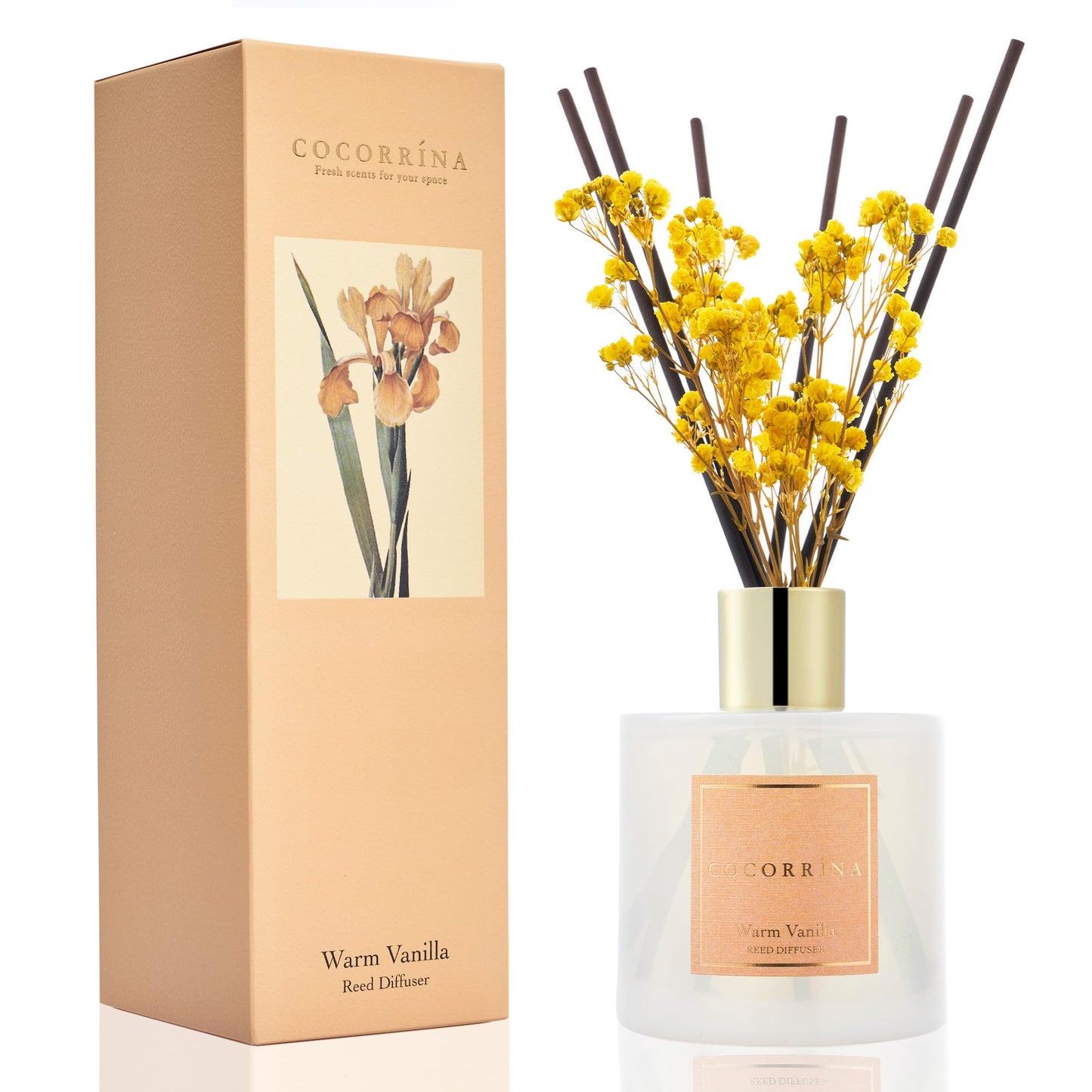 Cocorrína Clean Linen Reed Diffuser 6.7oz