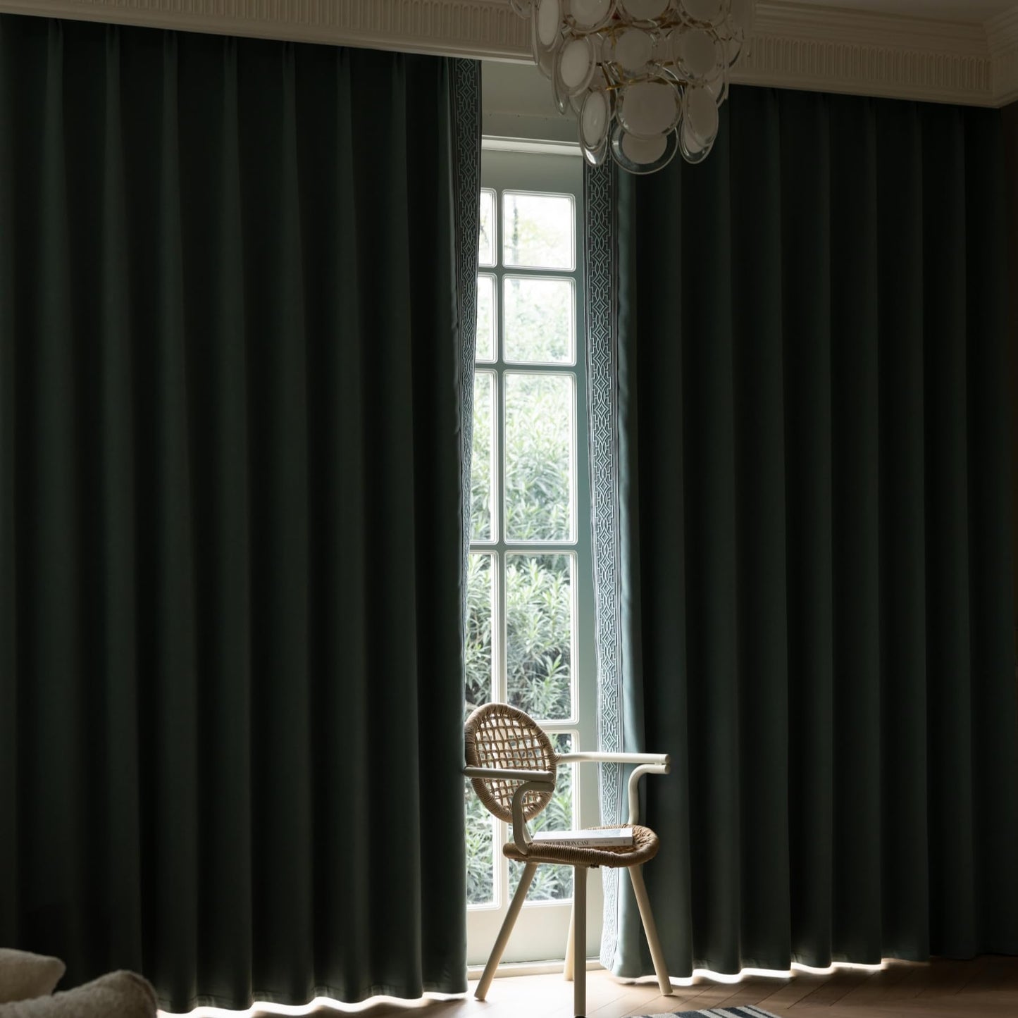 Teal Blackout Pinch Pleat Drapes – 52"x84", 2 Panels