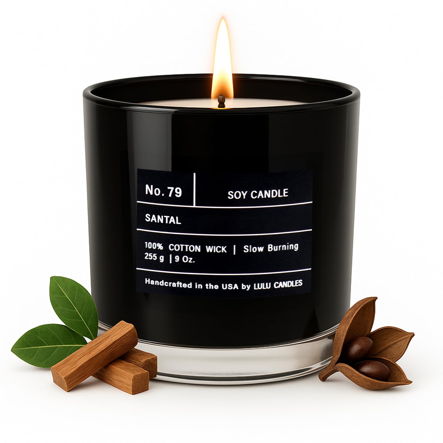 Lulu Jasmine, Oud & Sandalwood Candle, 62 oz
