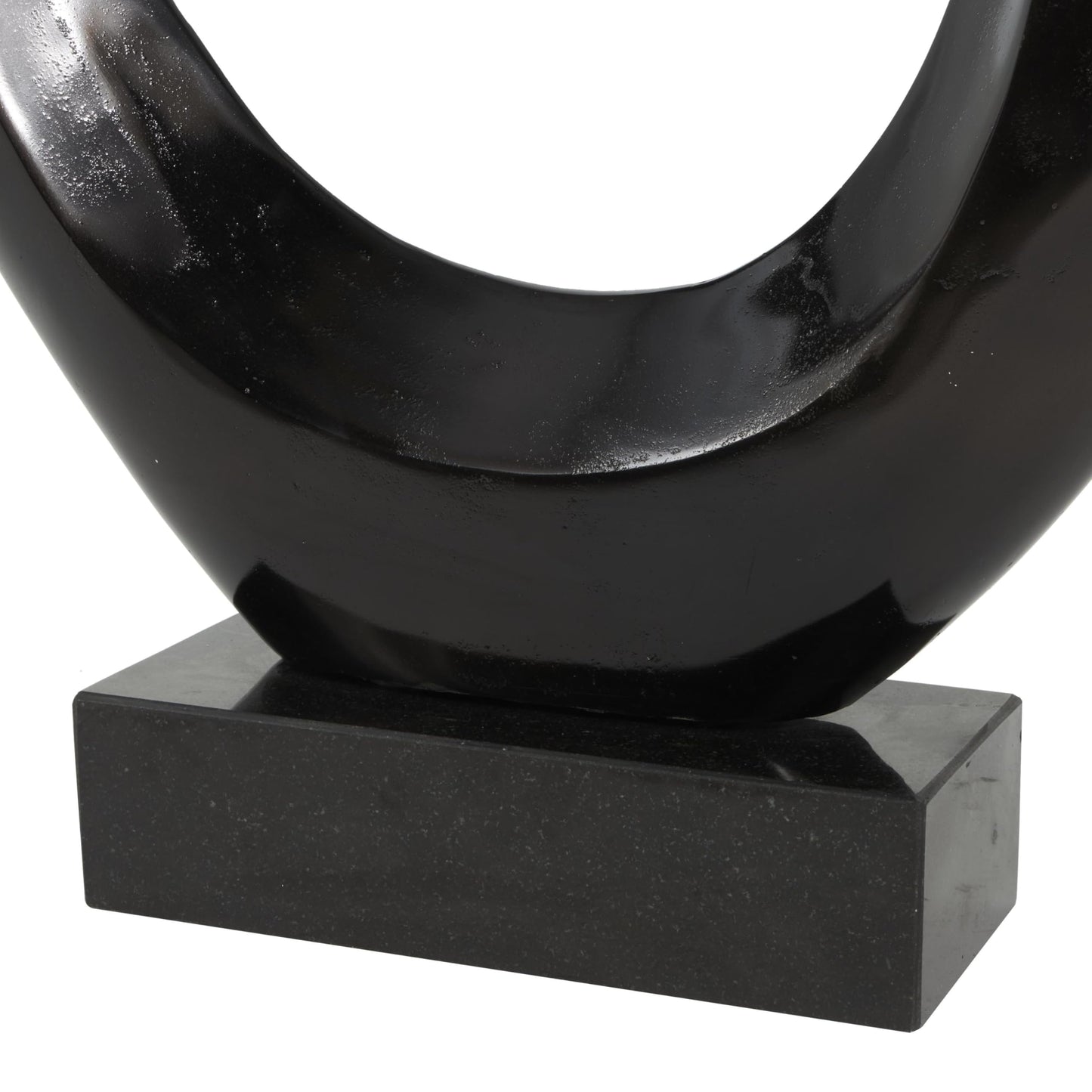 Deco 79 Abstract Sculpture 62" Black