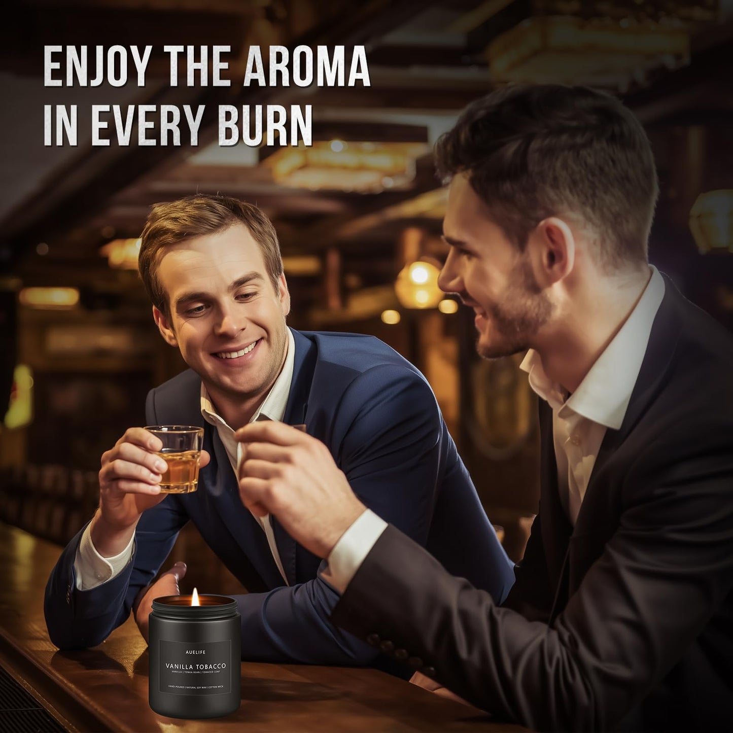 Men’s 4-Pack Scented Candle Set