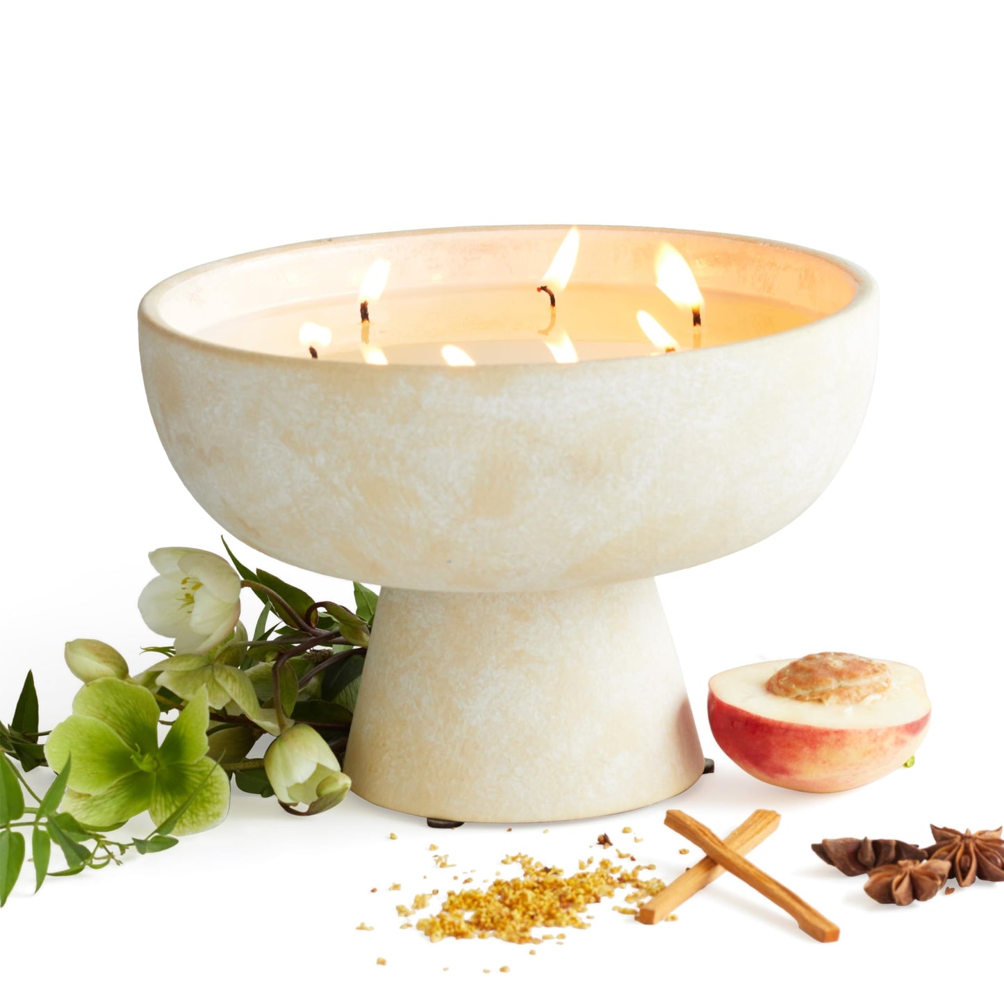 BLUEME 6-Wick Bergamot & Musk Candle