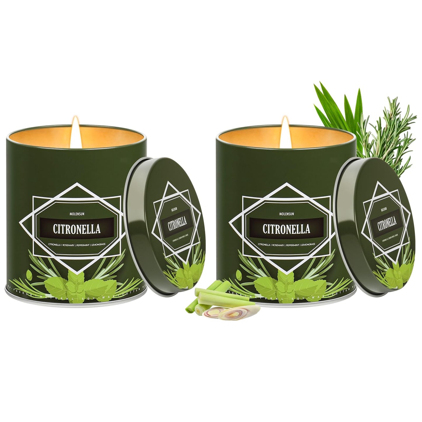 Fall Candles – 36oz (4×9oz) Soy Candles