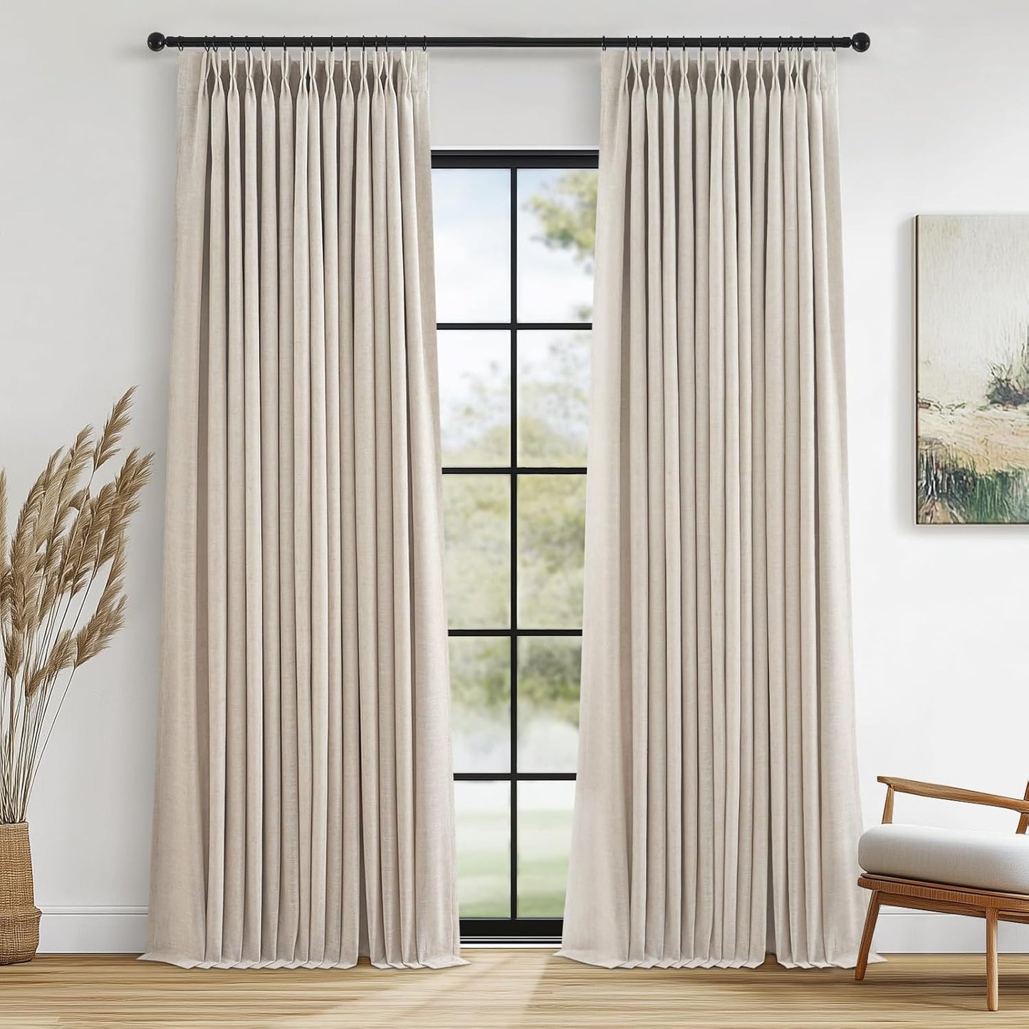Topfinel Blackout Curtain 72x108, 1 Panel