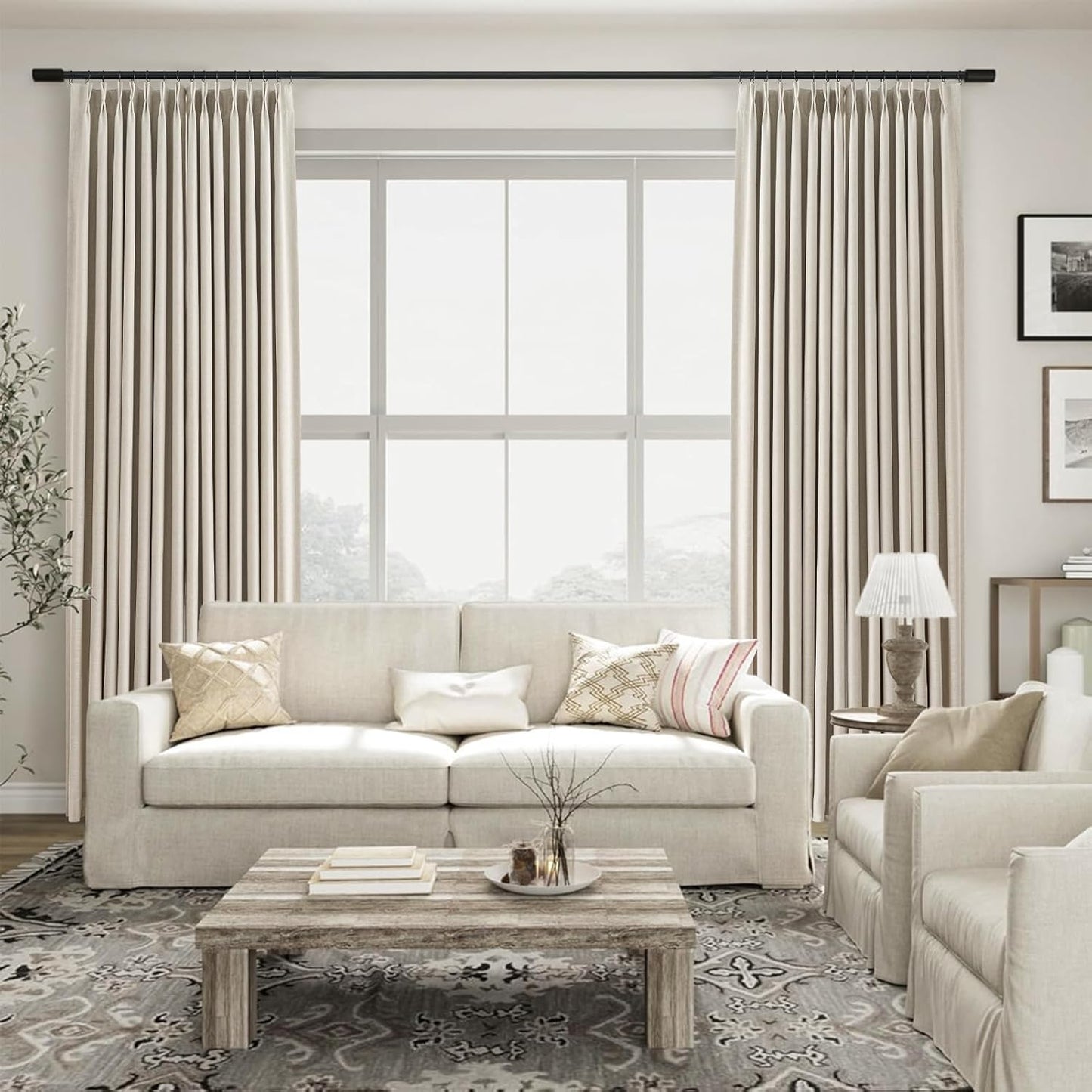 Topfinel Blackout Curtain 72x108, 1 Panel
