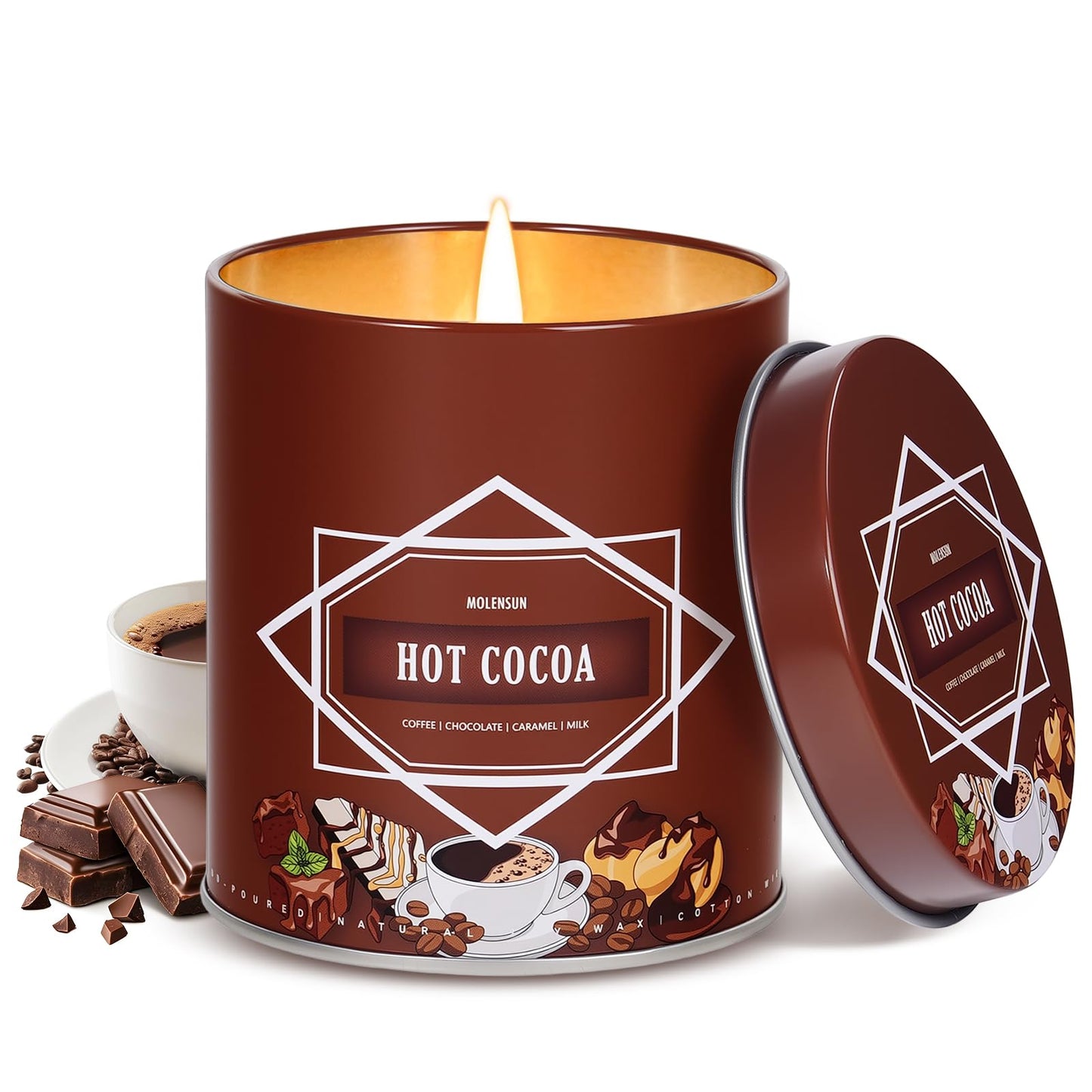 Fall Candles – 36oz (4×9oz) Soy Candles