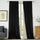 100% Blackout Ivory Off White Velvet Curtains