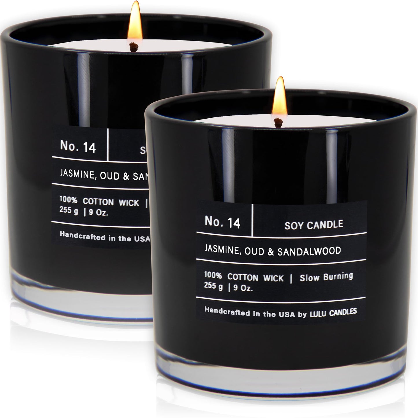 Lulu Jasmine, Oud & Sandalwood Candle, 62 oz