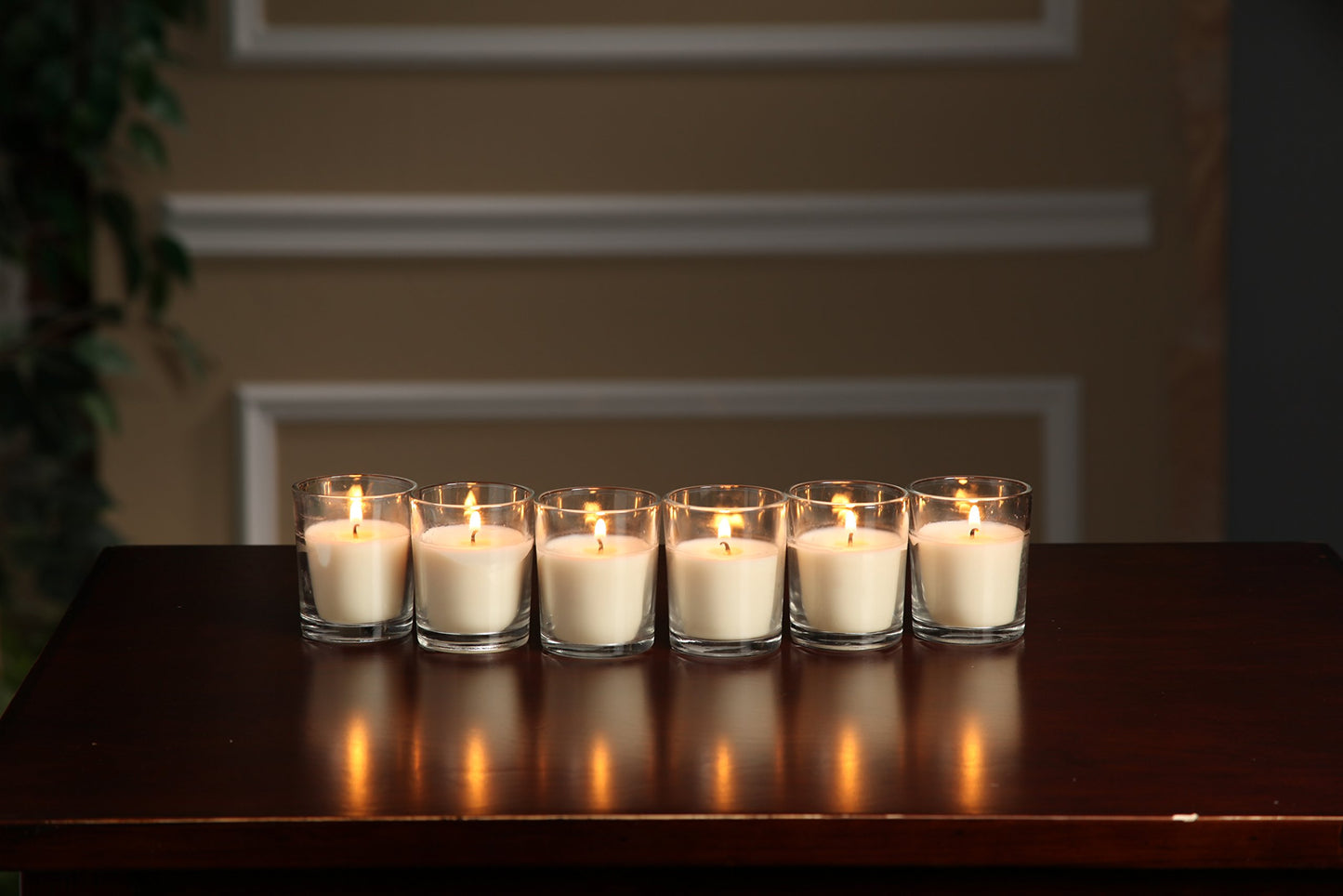 Hosley 240 Ivory Votive Candles