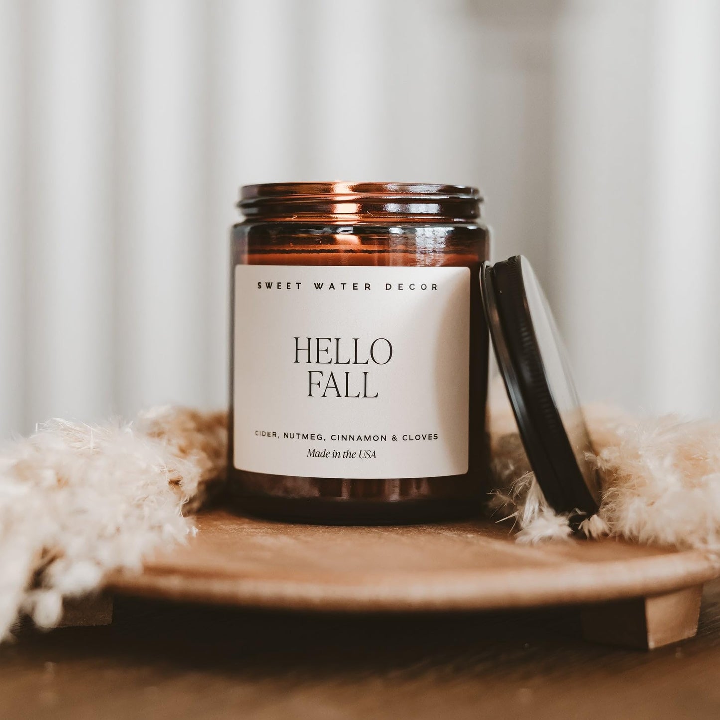 Sweet Water Decor Hello Fall Soy Candle, 9oz