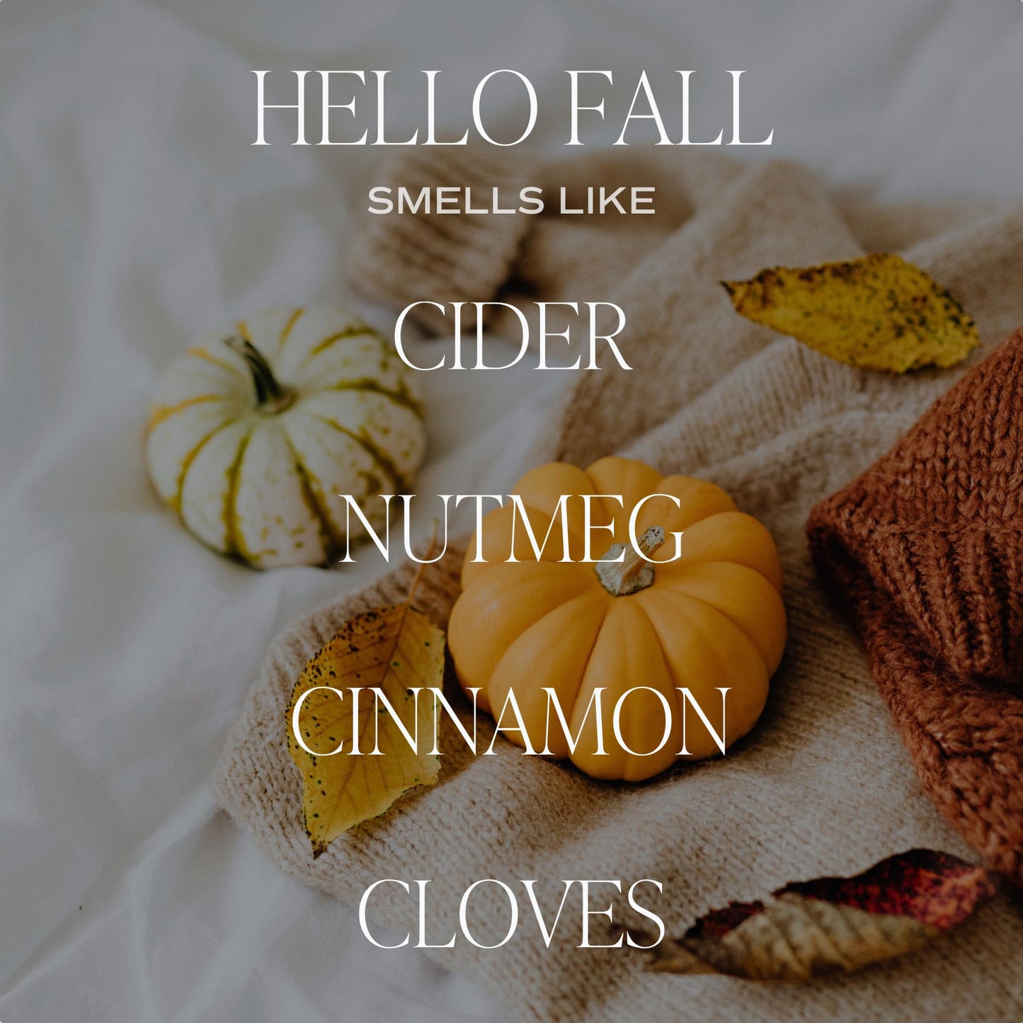Sweet Water Decor Hello Fall Soy Candle, 9oz