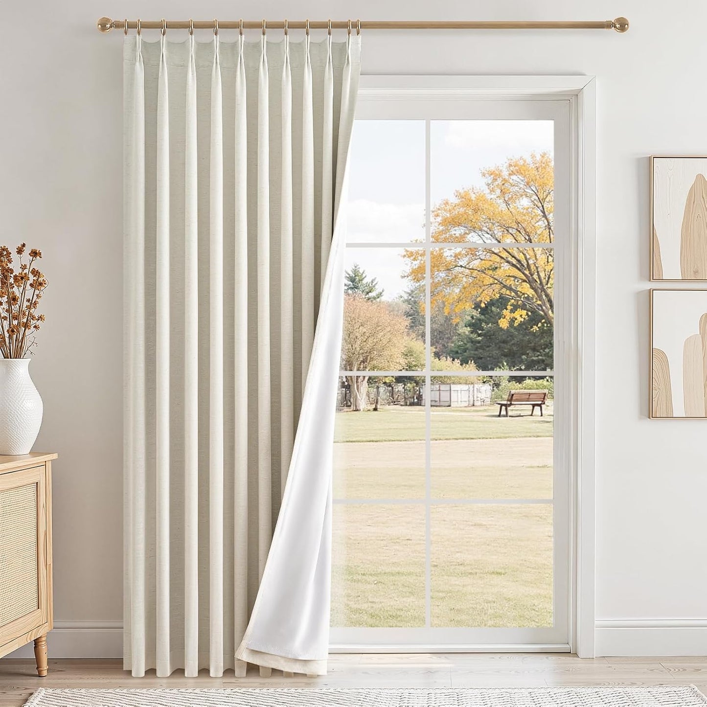 Topfinel Blackout Curtain 72x108, 1 Panel
