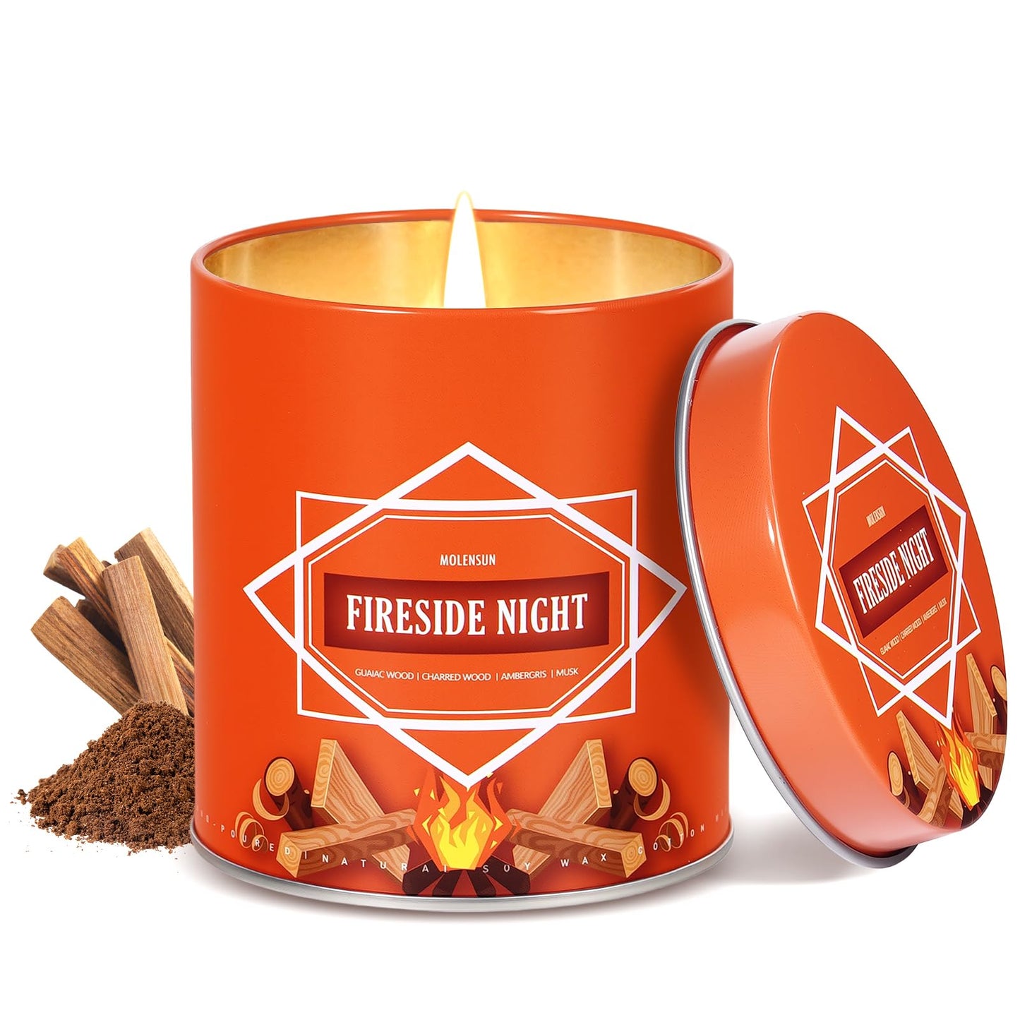 Fall Candles – 36oz (4×9oz) Soy Candles