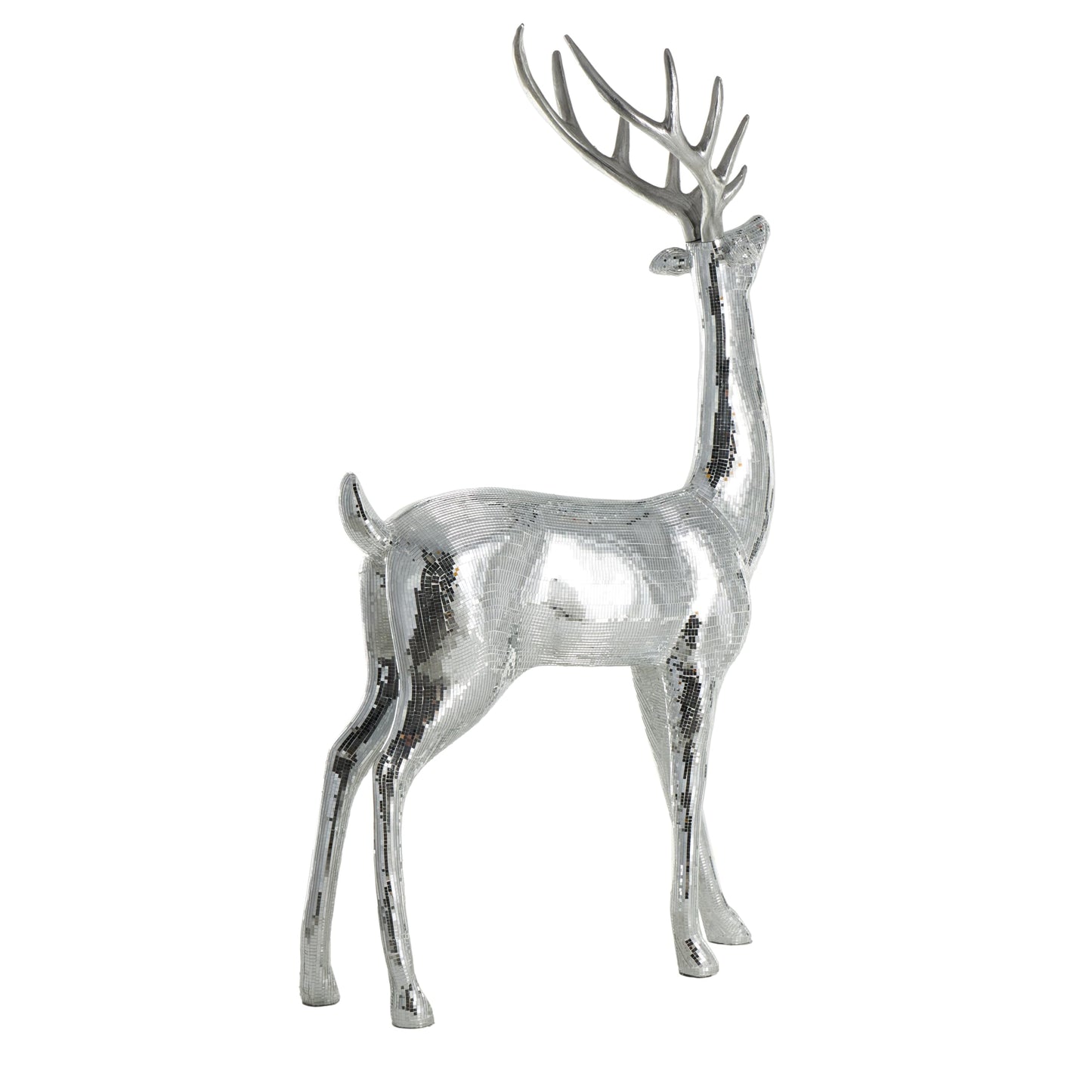Deco 79 Copper Reindeer Statue 56"
