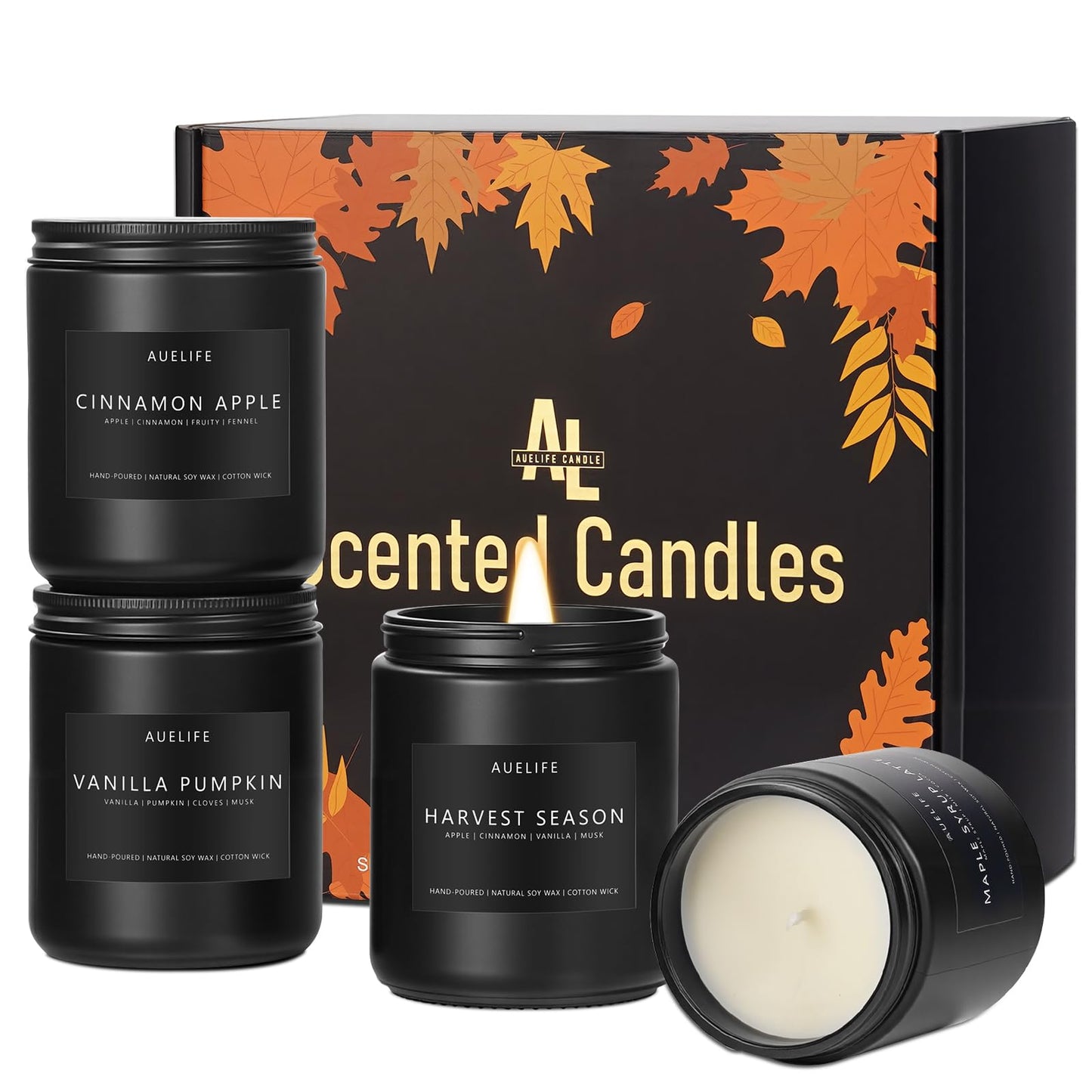 Men’s 4-Pack Scented Candle Set