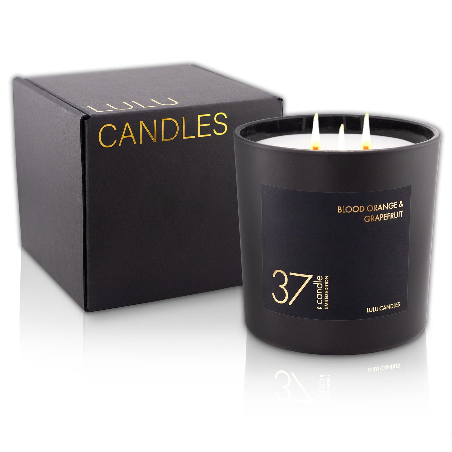 Lulu Jasmine, Oud & Sandalwood Candle, 62 oz