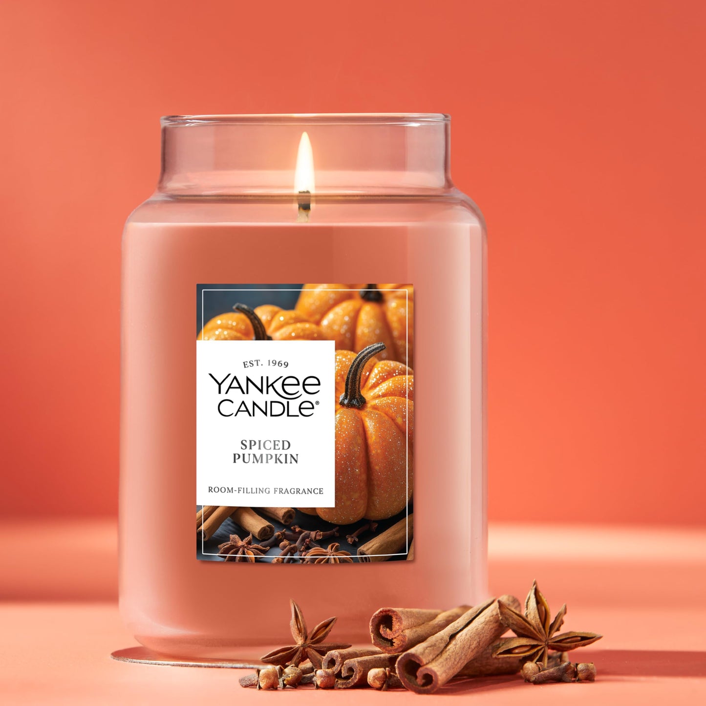 Yankee Candle Spiced Pumpkin, 22oz