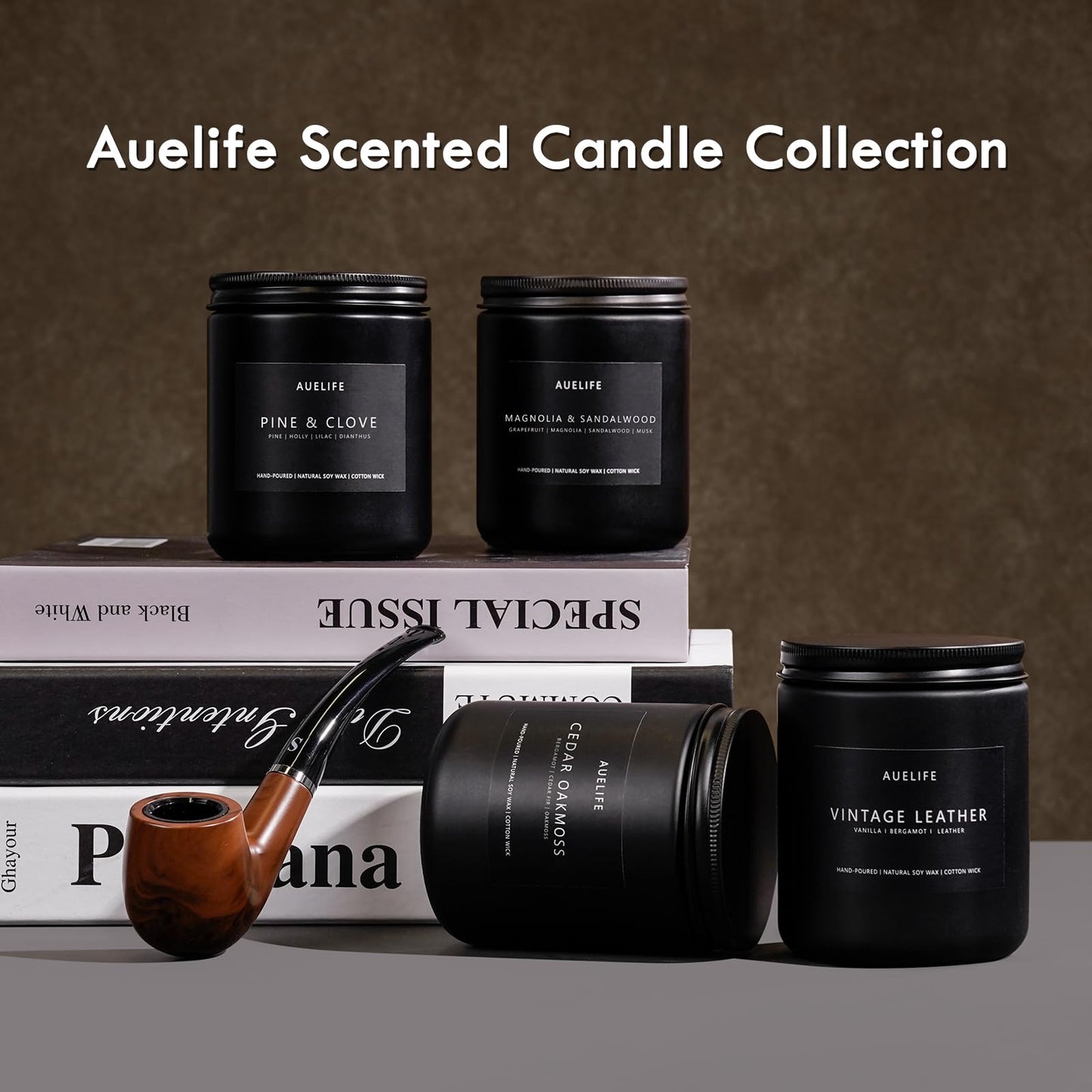Men’s 4-Pack Scented Candle Set