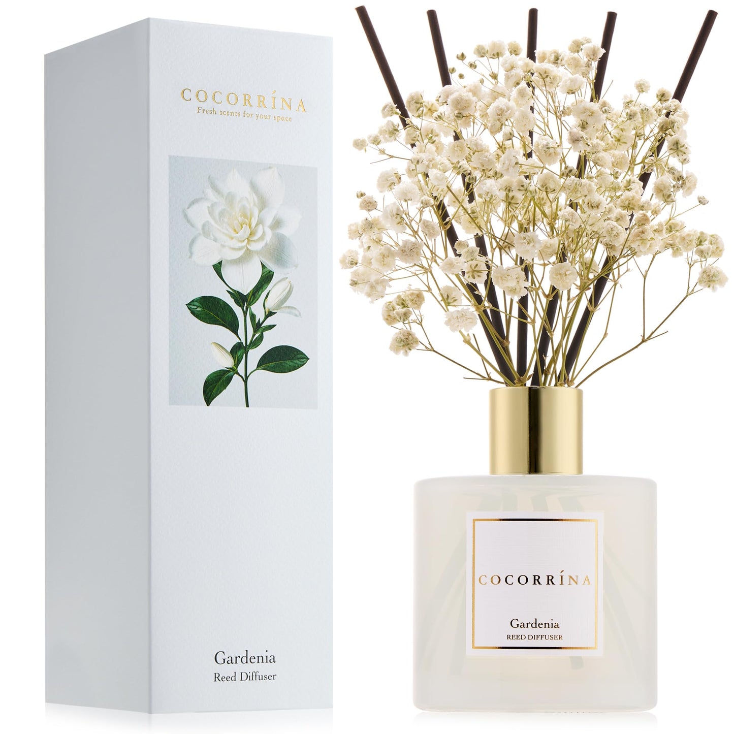 Cocorrína Clean Linen Reed Diffuser 6.7oz