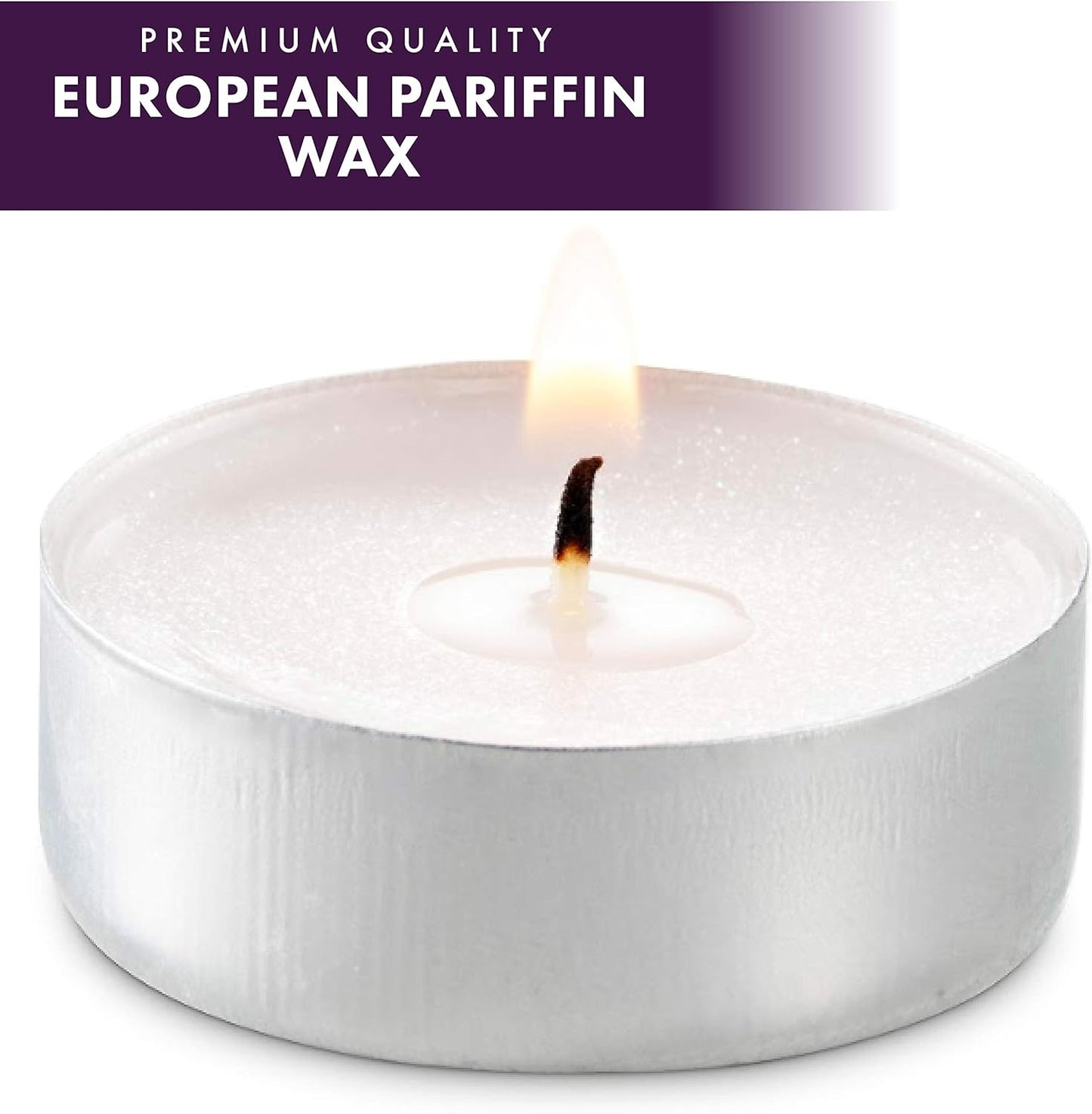 MontoPack Unscented Tea Light Candles