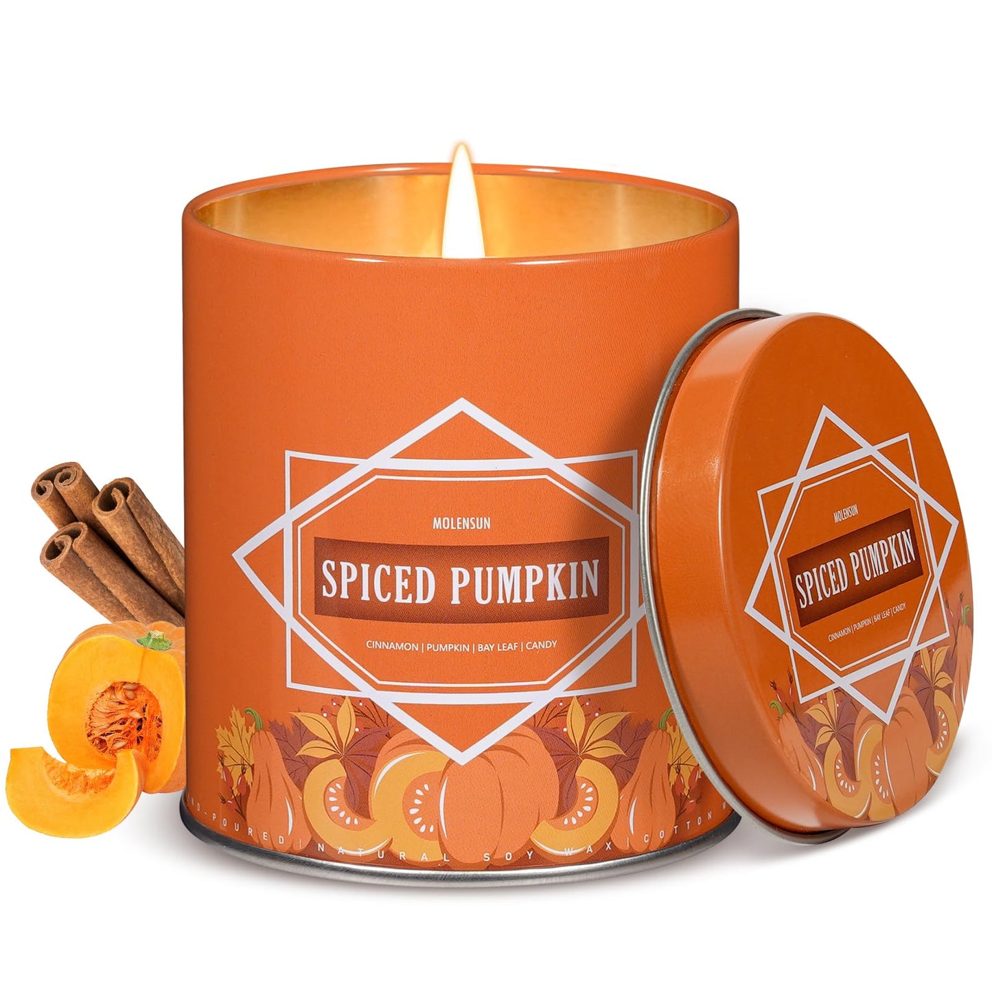 Fall Candles – 36oz (4×9oz) Soy Candles