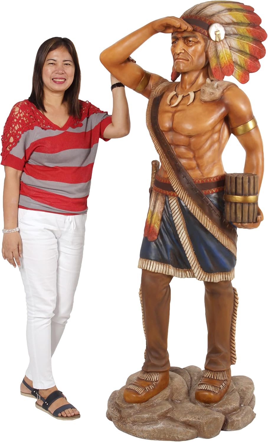 AFD Home Tobacco Native American Indian 6ft