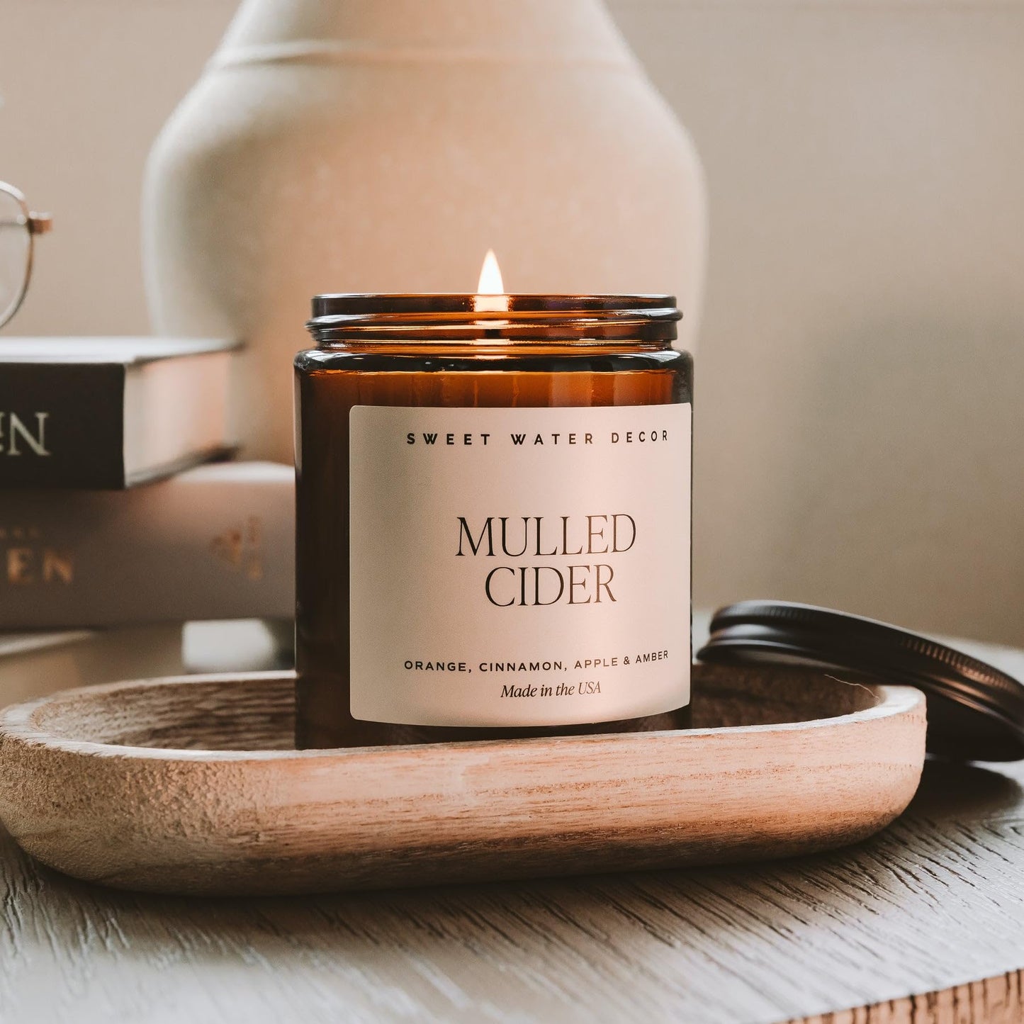 Sweet Water Decor Hello Fall Soy Candle, 9oz