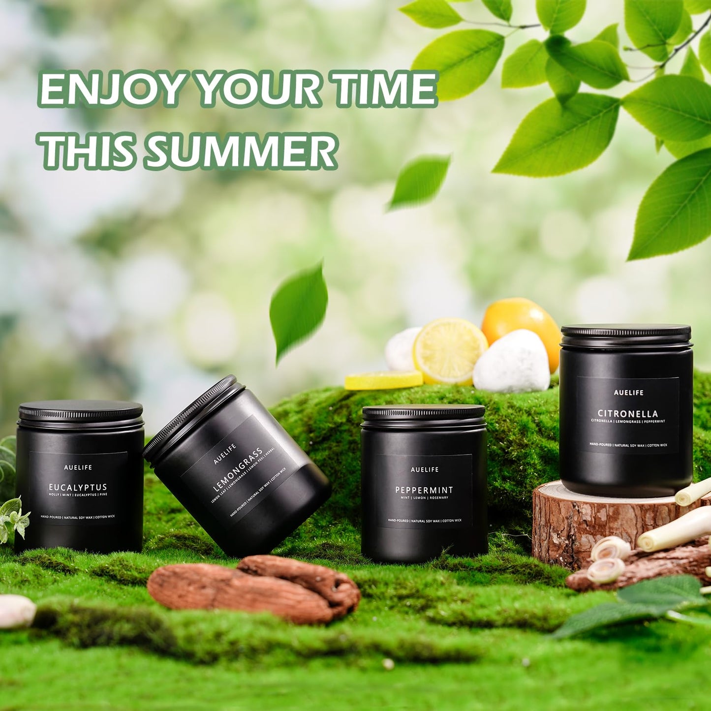 Men’s 4-Pack Scented Candle Set
