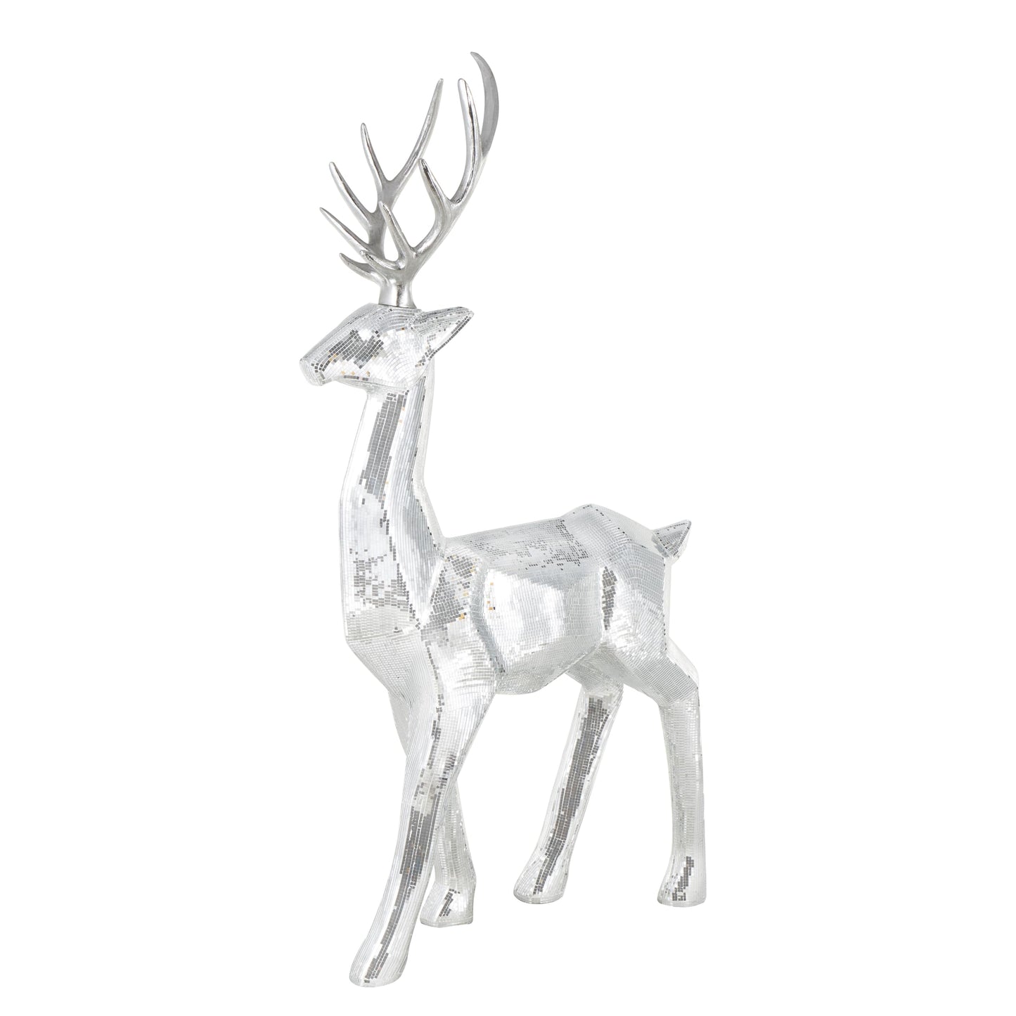 Deco 79 Copper Reindeer Statue 56"