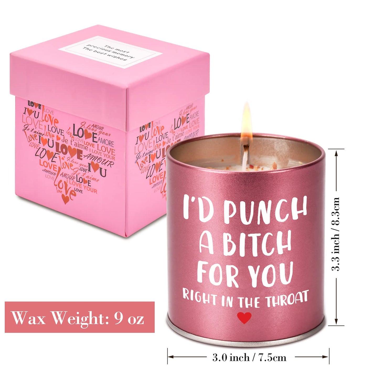 Scented Candle Gift for Women