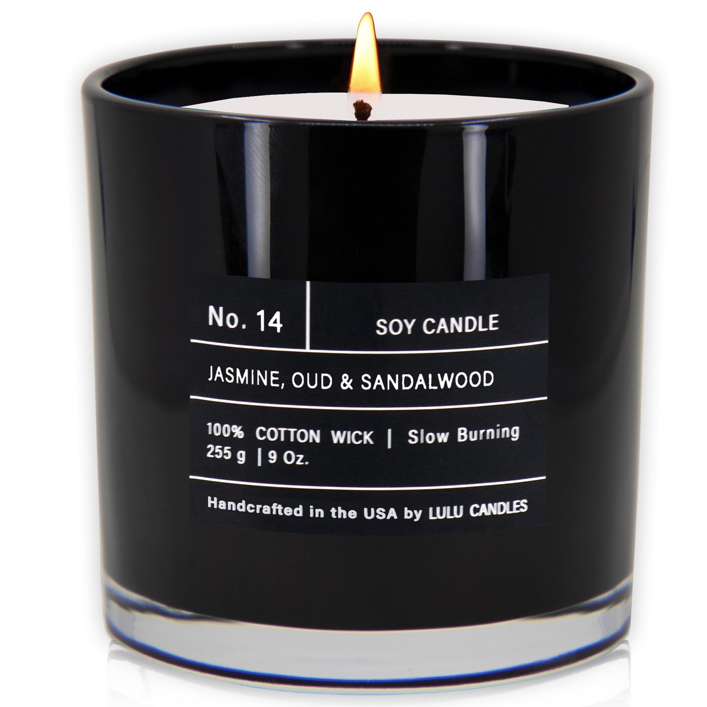 Lulu Jasmine, Oud & Sandalwood Candle, 62 oz
