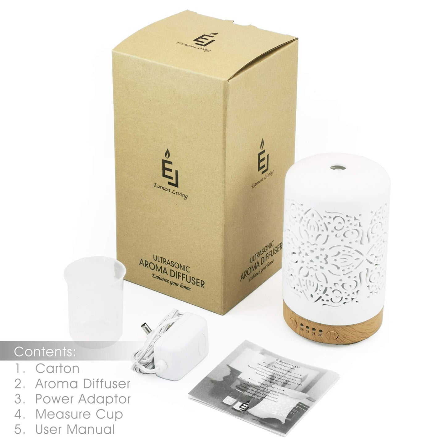 Earnest Living Ceramic Oil Diffuser 100ml