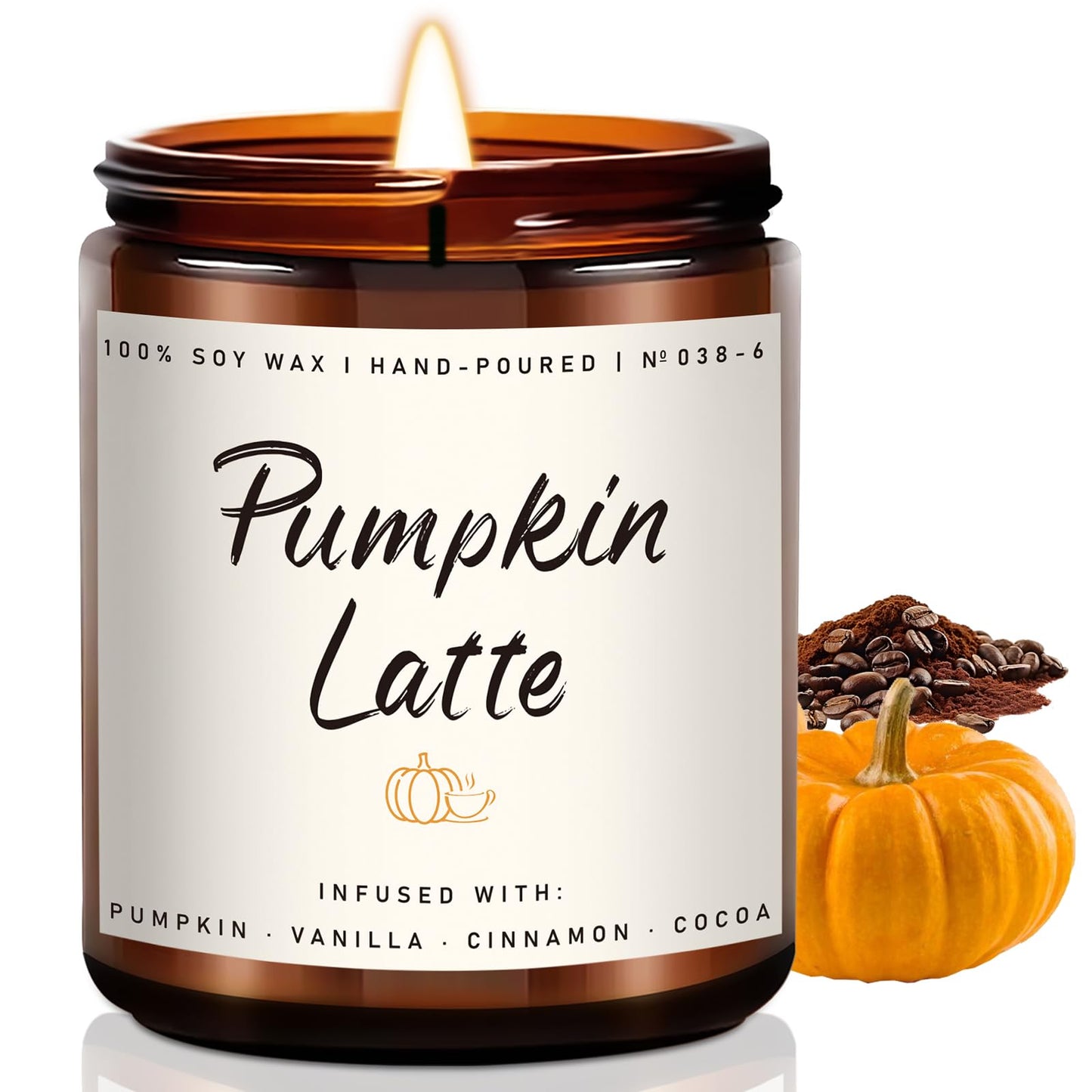 Auelife 4-Pack Fall Scented Candles