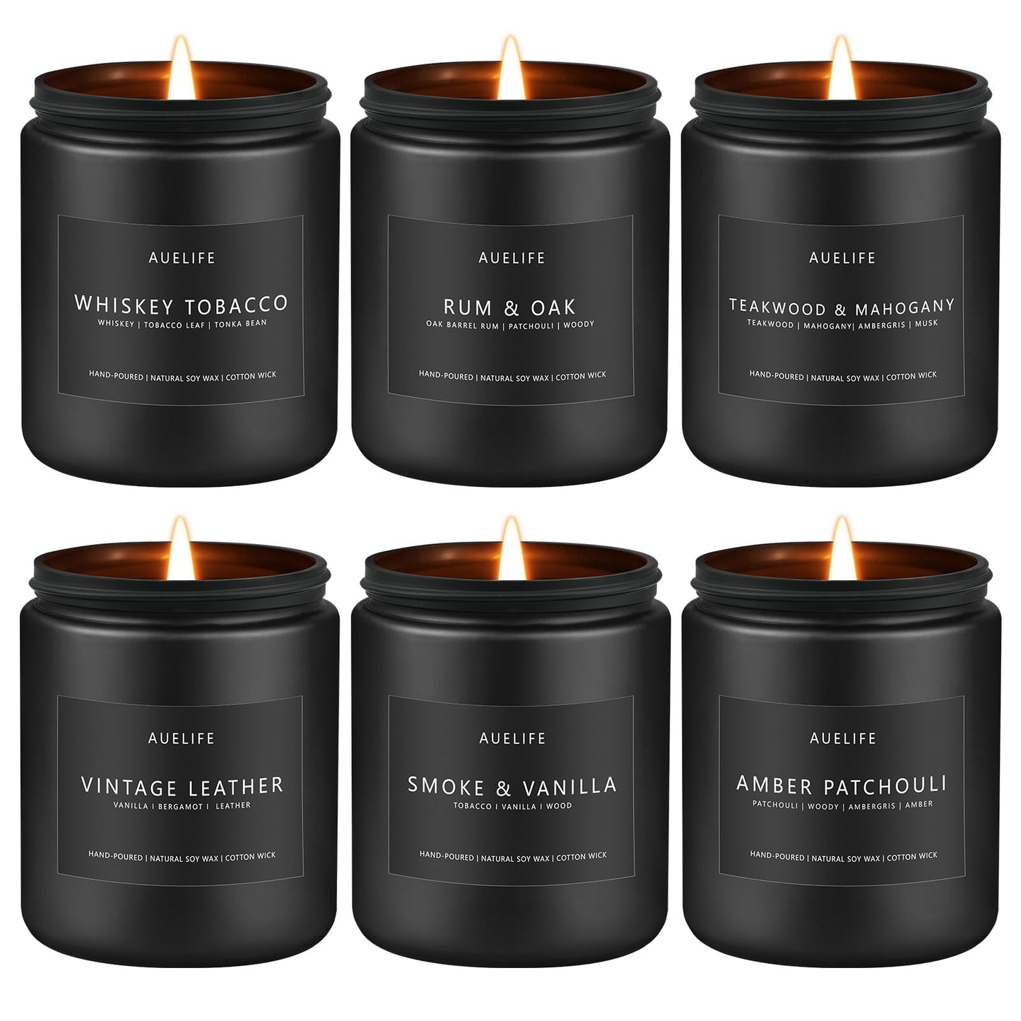 Men’s 4-Pack Scented Candle Set