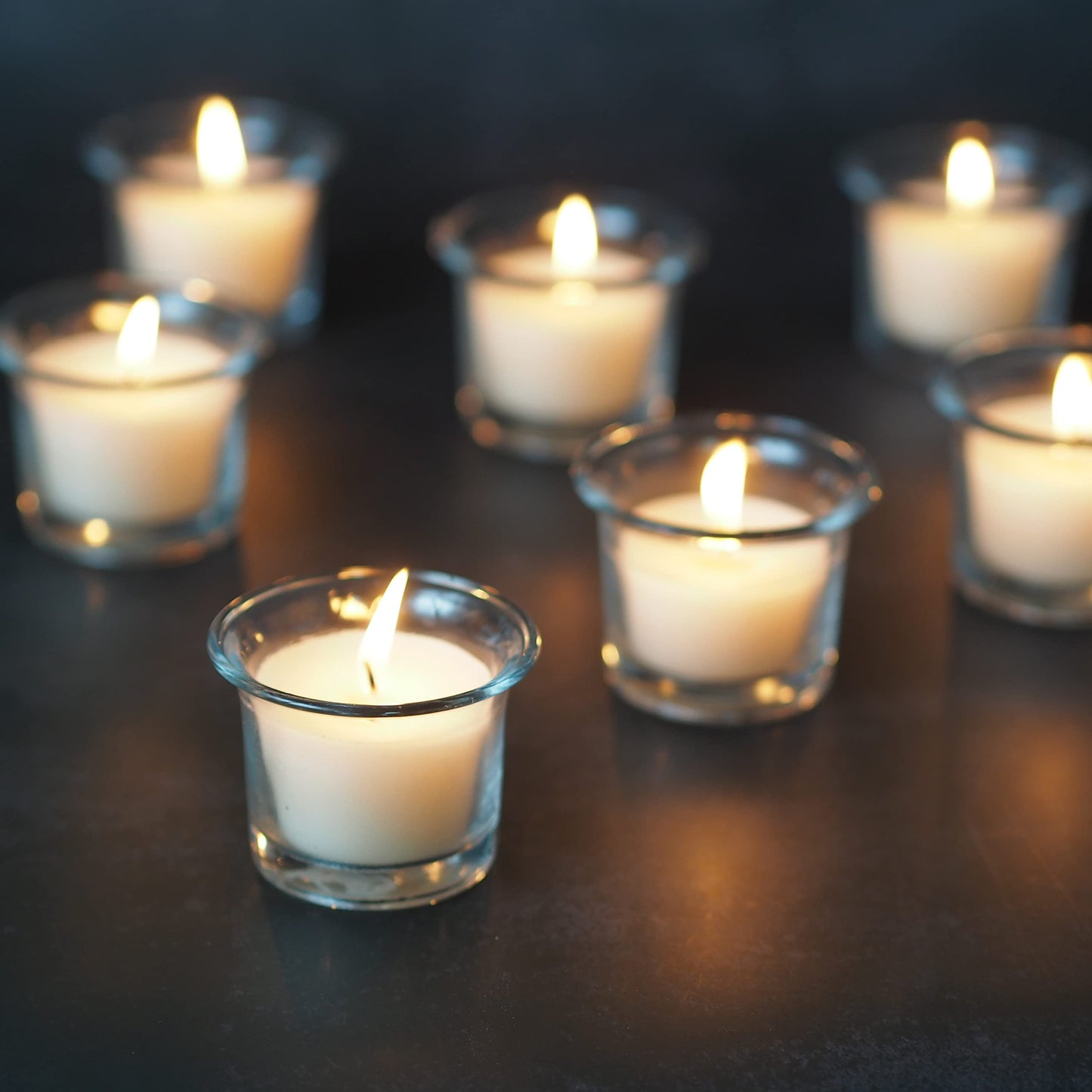 Hosley 240 Ivory Votive Candles