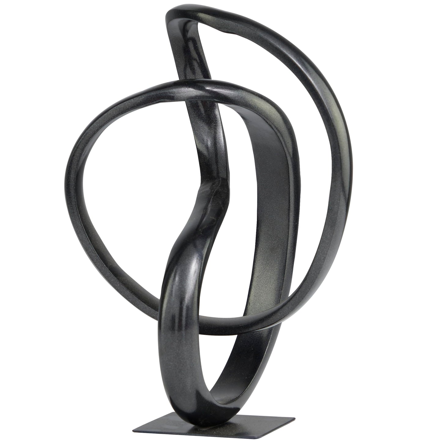 Deco 79 Abstract Sculpture 62" Black