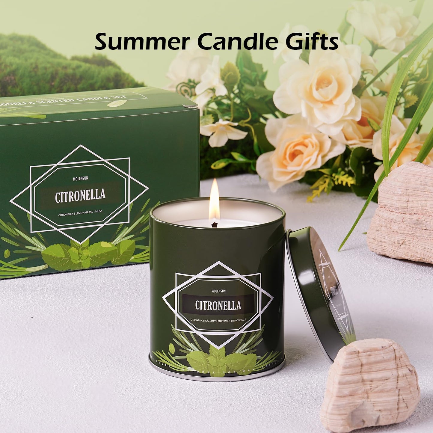 Fall Candles – 36oz (4×9oz) Soy Candles